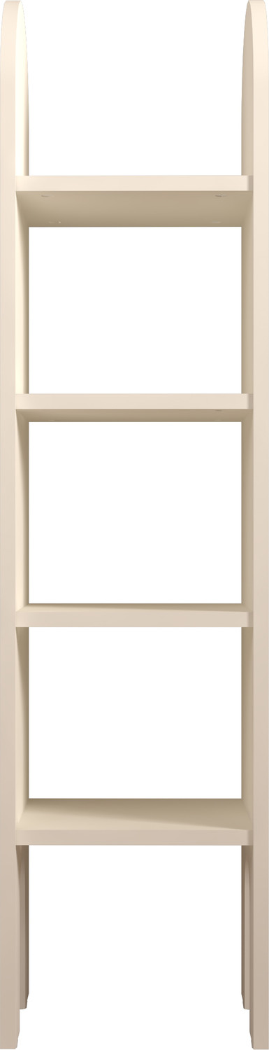 Image of spacesbyU Arelia Designer Bookshelf | Book Rack | Engineered Wood Open Book Shelf (Finish Color - Frosty White, DIY(Do-It-Yourself))