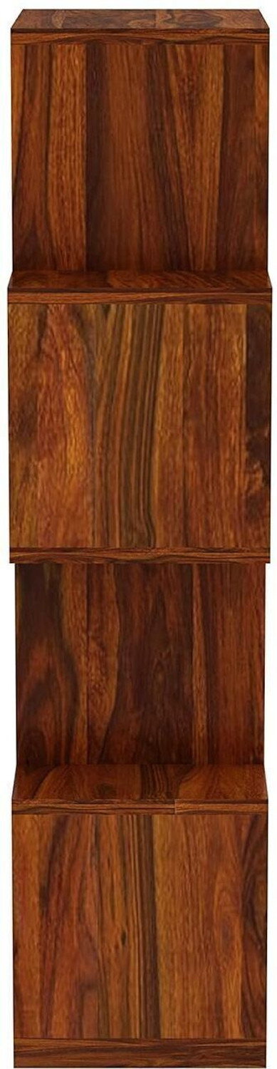 Image of Ganpati Arts Wooden Strap Book Shelf /Rack for Living Room /Home Solid Wood Open Book Shelf