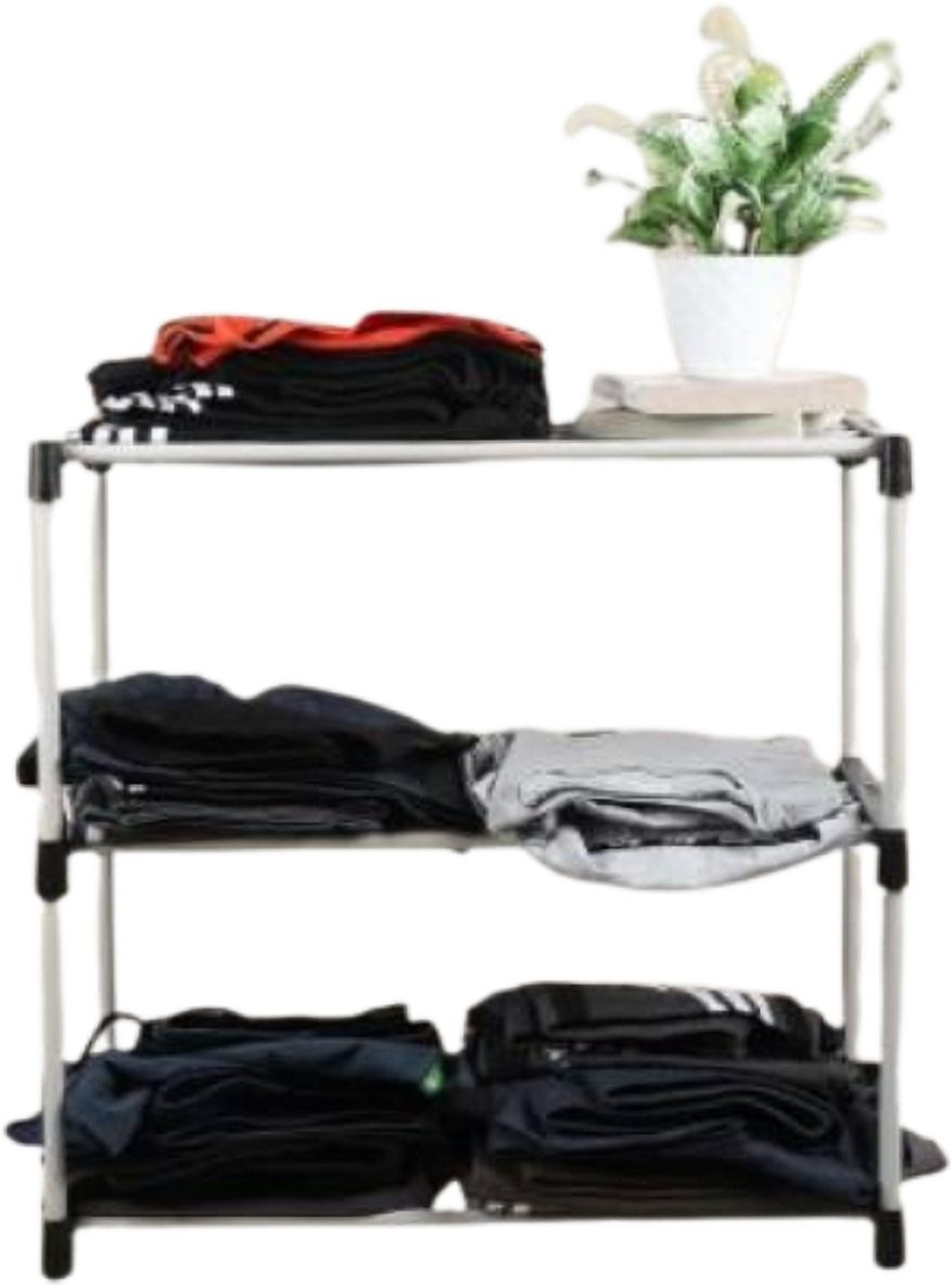 Image of SRMAJI STORE Multipurposar Storage rack Plastic Open Book Shelf
