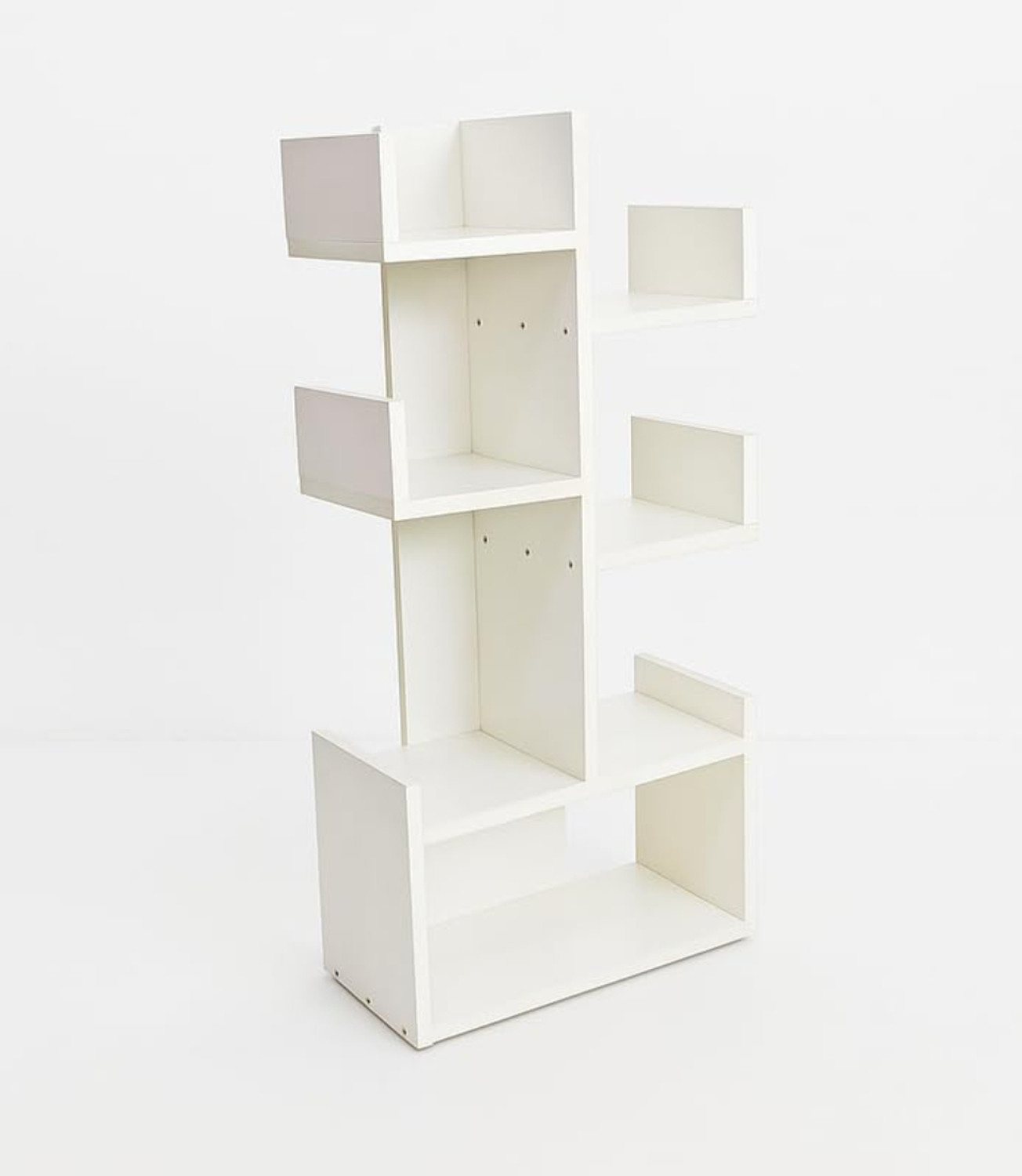 Image of North Avenue UrbanStack Edge Storage Rack Organizer for Books Display Decorative Items Engineered Wood Open Book Shelf