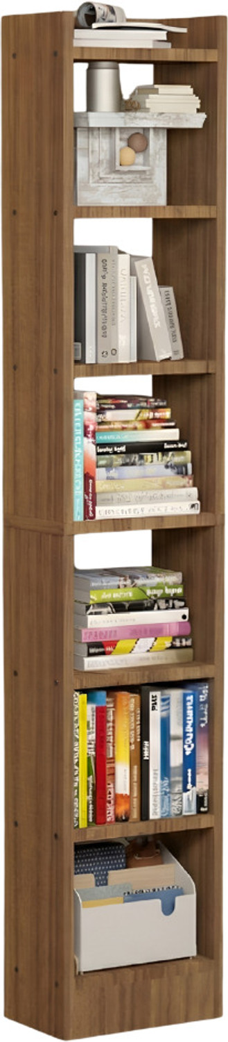 Image of neuspace Eiffel 6 Layer Engineered Wood Open Book Shelf