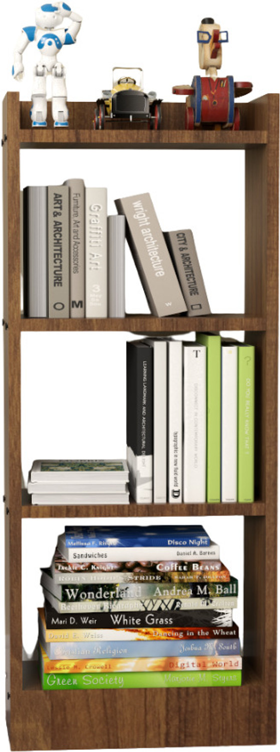 Image of neuspace Eiffel 3 Layer Engineered Wood Open Book Shelf