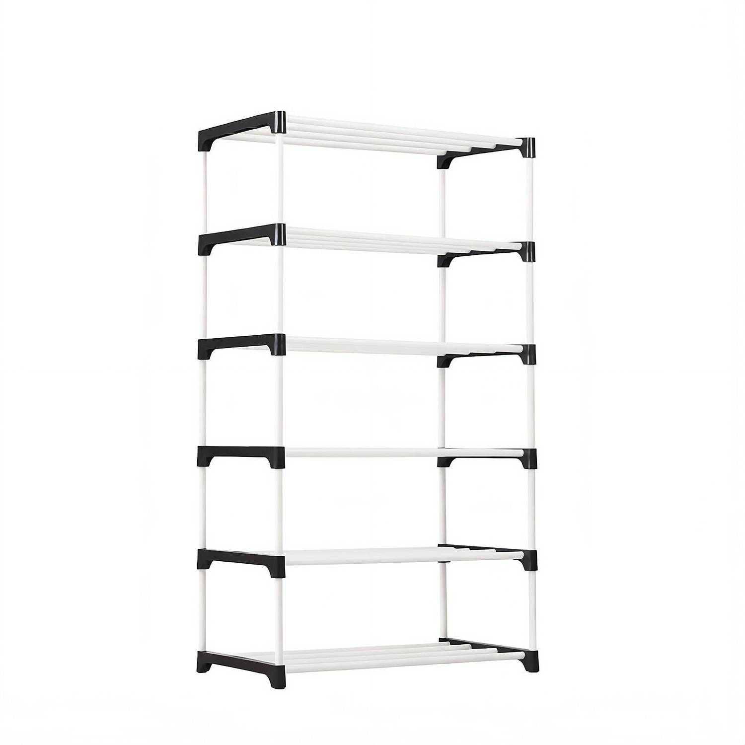 LOTSPEK Lotspek 6 layer unbreakable book self for home office bookcase rack bookshelf Plastic Open Book Shelf