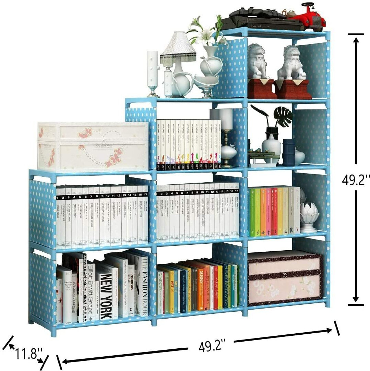 Image of YouCopia Plastic Open Book Shelf