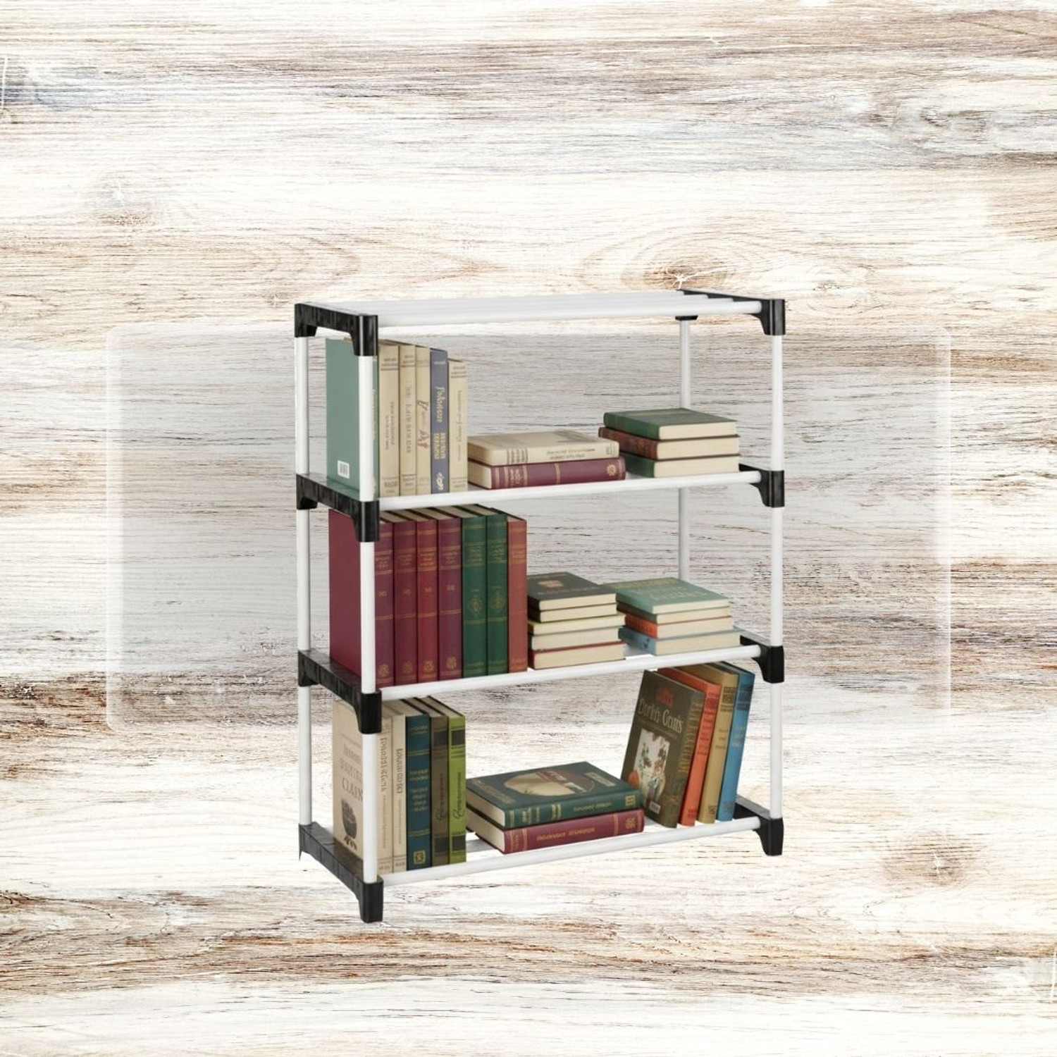 Image of Flipkart Perfect Homes Studio Plastic Open Book Shelf