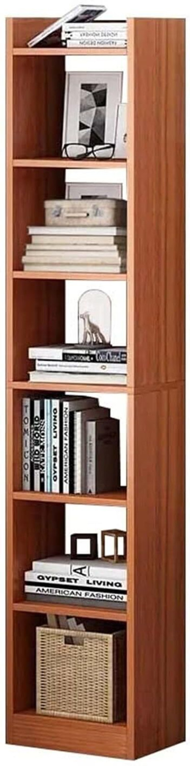Image of LUKZER 6 Layer Bookcase Multipurpose Rack (MR-005) Engineered Wood Open Book Shelf