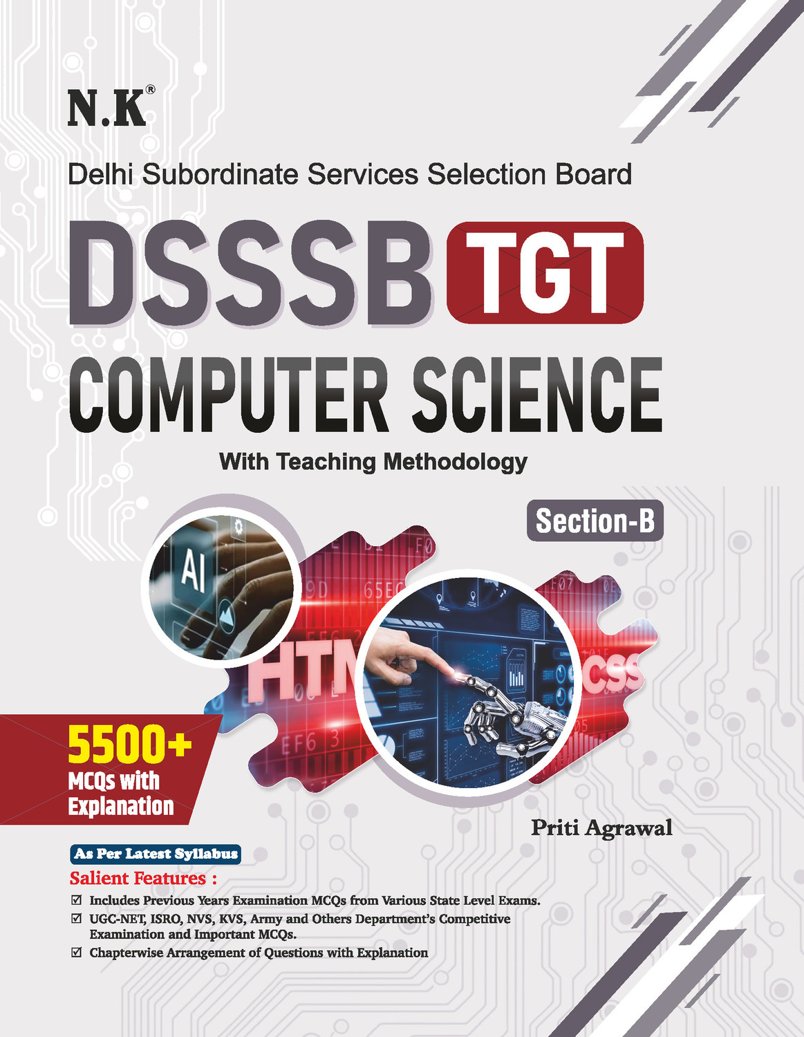 Image of Neelkanth - DSSSB TGT Computer Science with Teaching Methodology