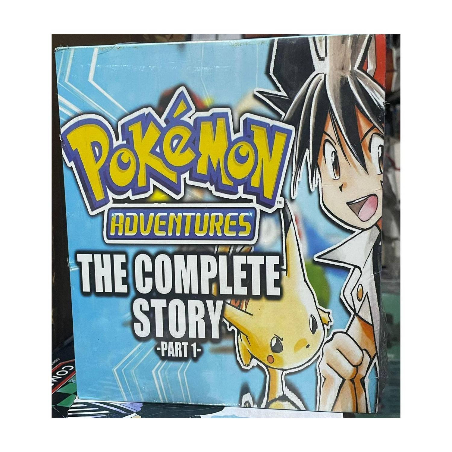 Pokemon Adventures The Complete Story Part 1 box set vol 1 to vol