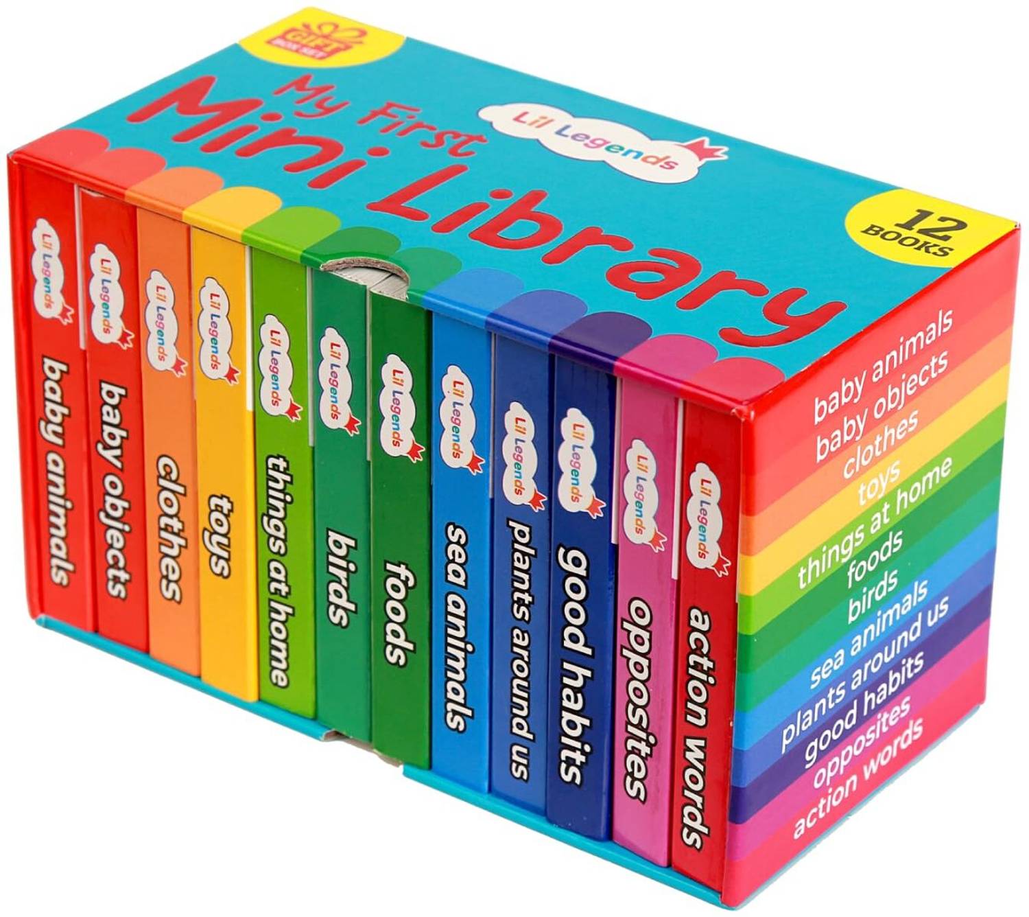 Lil Legends My First Mini Library Vol 2 - Box Set of 12 Early