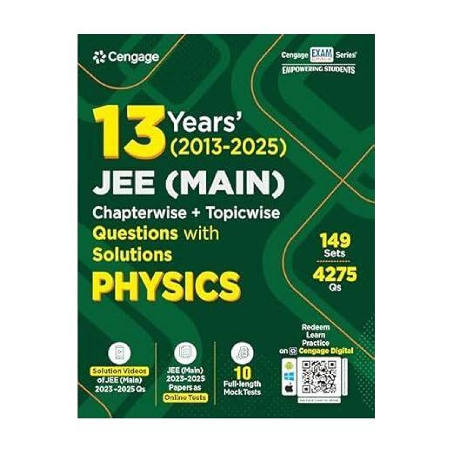 13 Years? Jee (Main) (2013-2025) Chapterwise Topicwise Physics Solved Questions (English, Paperback,