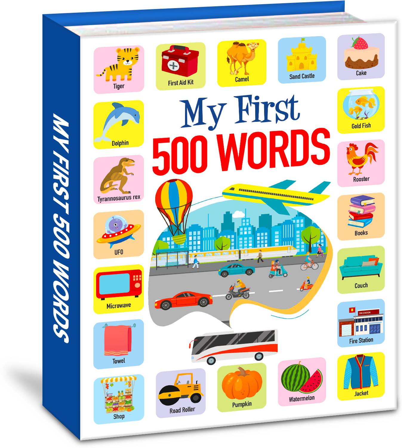 My First 500 Words Book 64pp (Edition01) - My First 500 Words: An