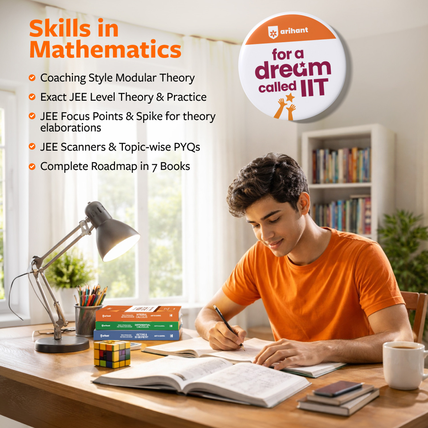 Image of Arihant Skills in Mathematics Play with Graphs for JEE Main & Advanced For Exam 2026-2027 | Theory, Practice Milestones & PYQ Scanners | Ideal for IIT JEE Aspirants by Amit M Agarwal