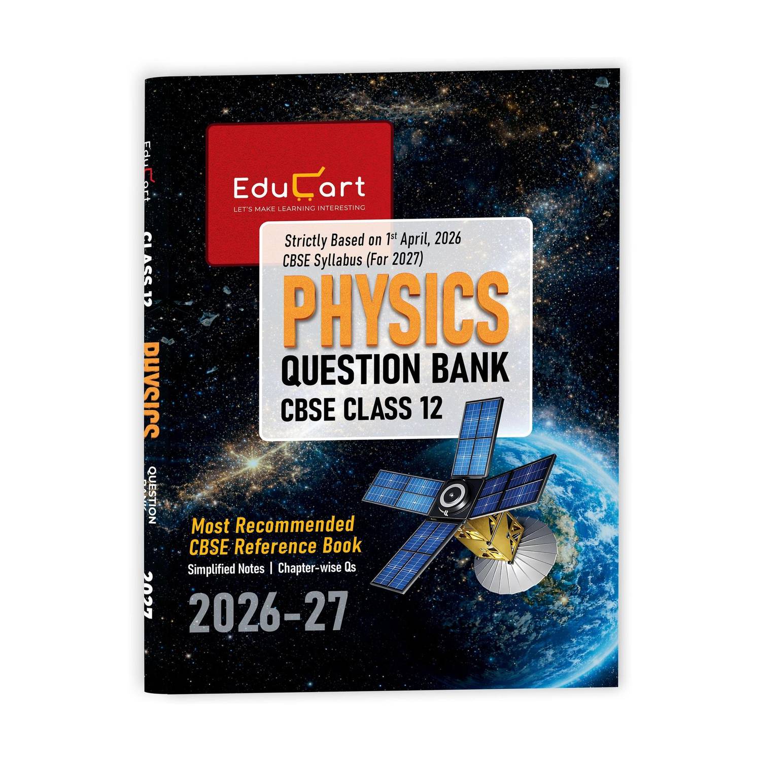 Educart CBSE Class 12 Physics Question Bank 2026-27 - Image 1