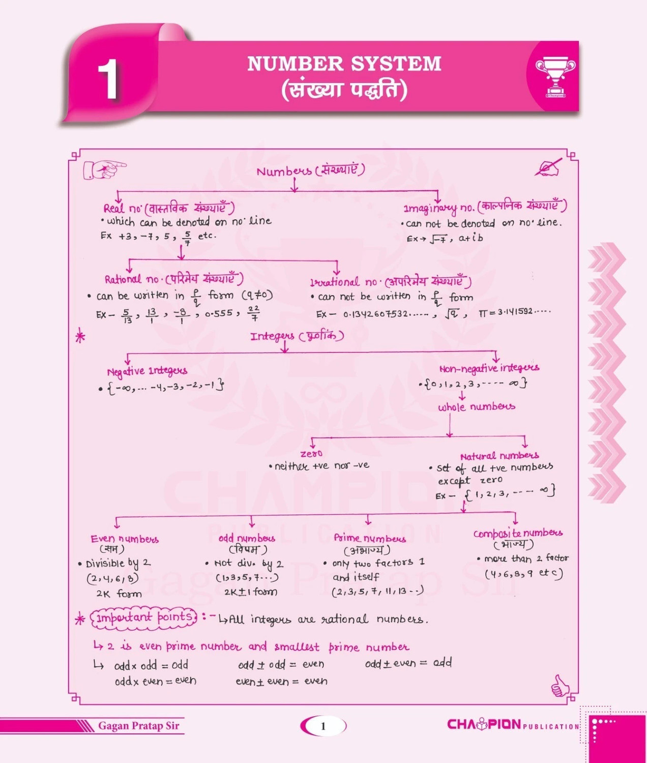 Image of Complete Class Notes Arithmetic Maths Maths Special Batch Gagan Pratap Sir Bilingual Edition - 2025 Useful For SSC CGL & CHSL (Tier-I & II), CPO, MTS, CDS, GD & Other Competitive Exams