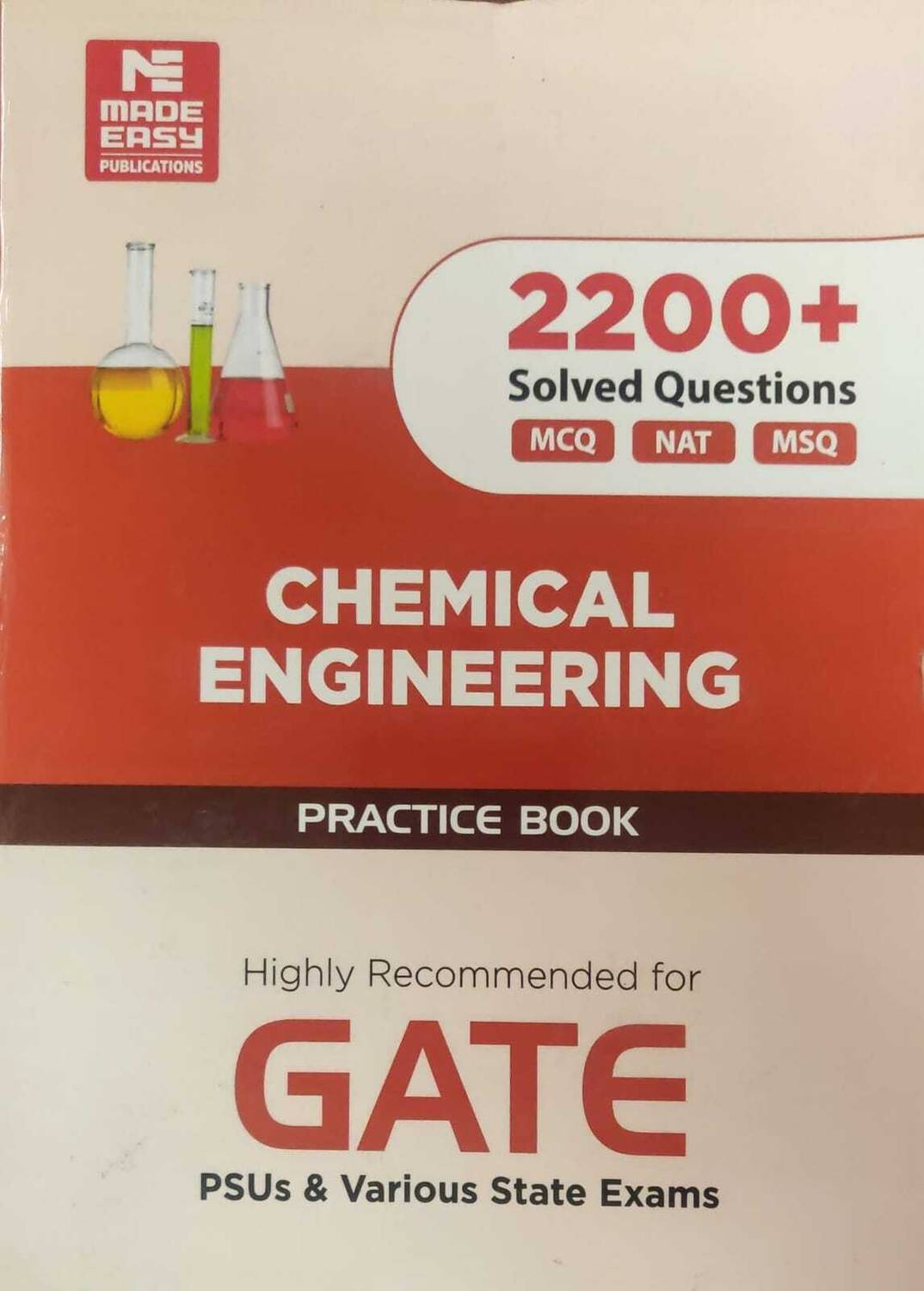 2200 MCQ GATE: Chemical Engineering (2024)