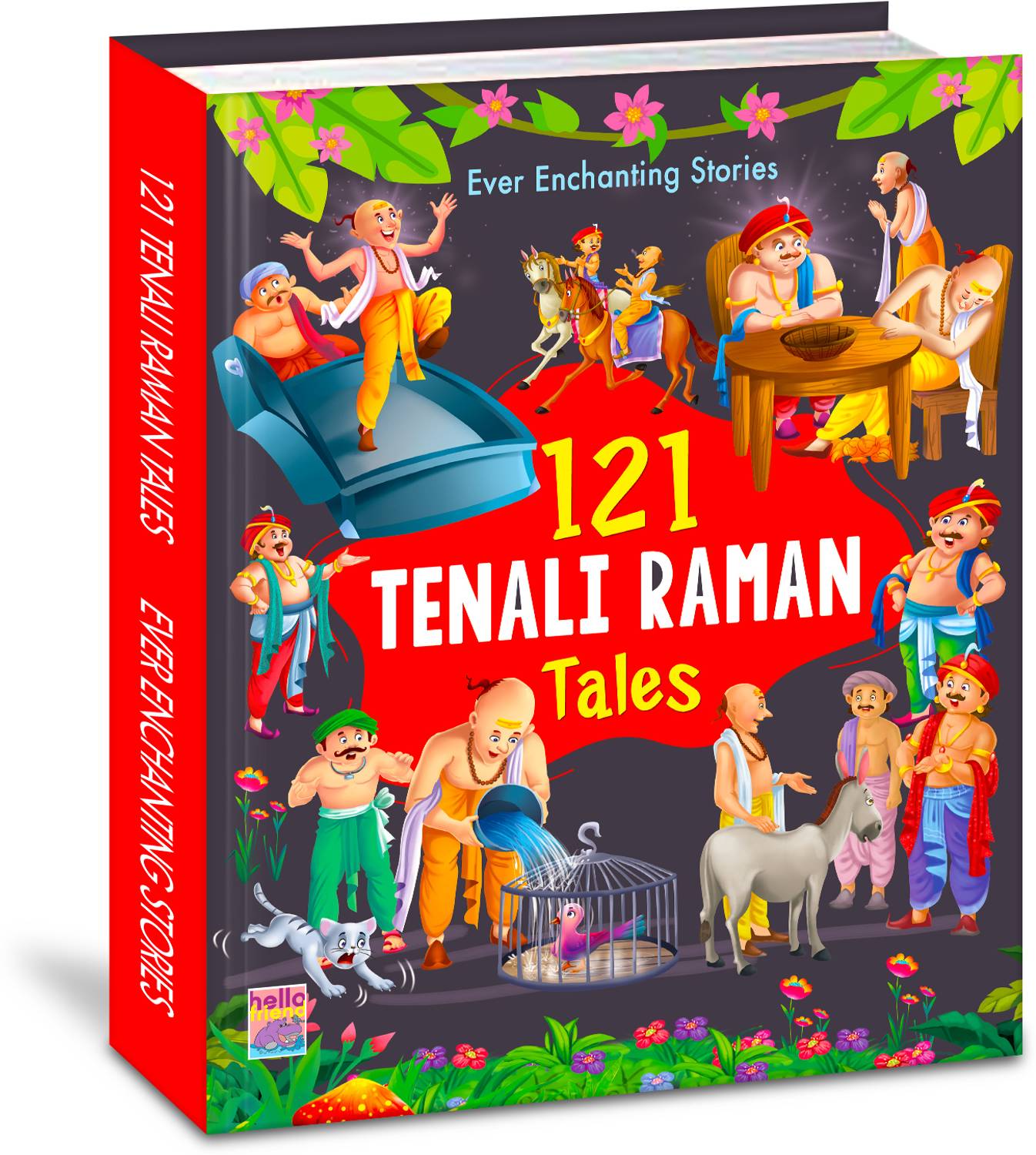 121 TENALI RAMAN TALES BOOK 64PP (Edition01) - Illustrated Story Books for Kids and Childrens - Bedtime Traditional Short Stories with Colourful Pictures in English - Ages 3+ Years