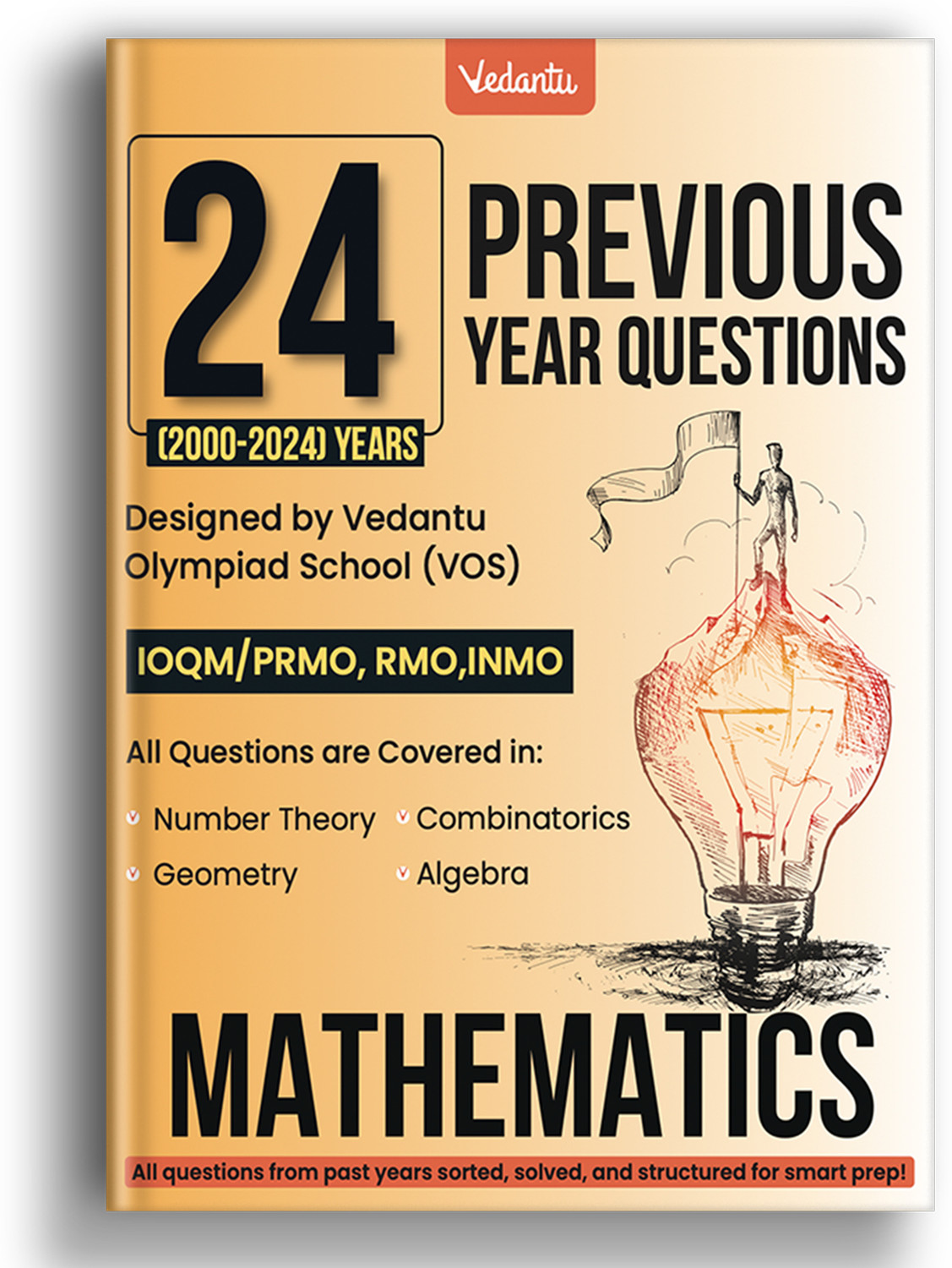 Image of Vedantu IOQM PYQ Book (2000�2024) Years Solved Papers For Mathematics Olympiad