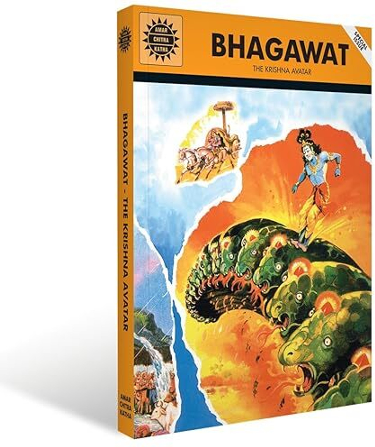 Image of Bhagwat - Krishna Avatar | Krishna Stories Comic | Amar Chitra Katha