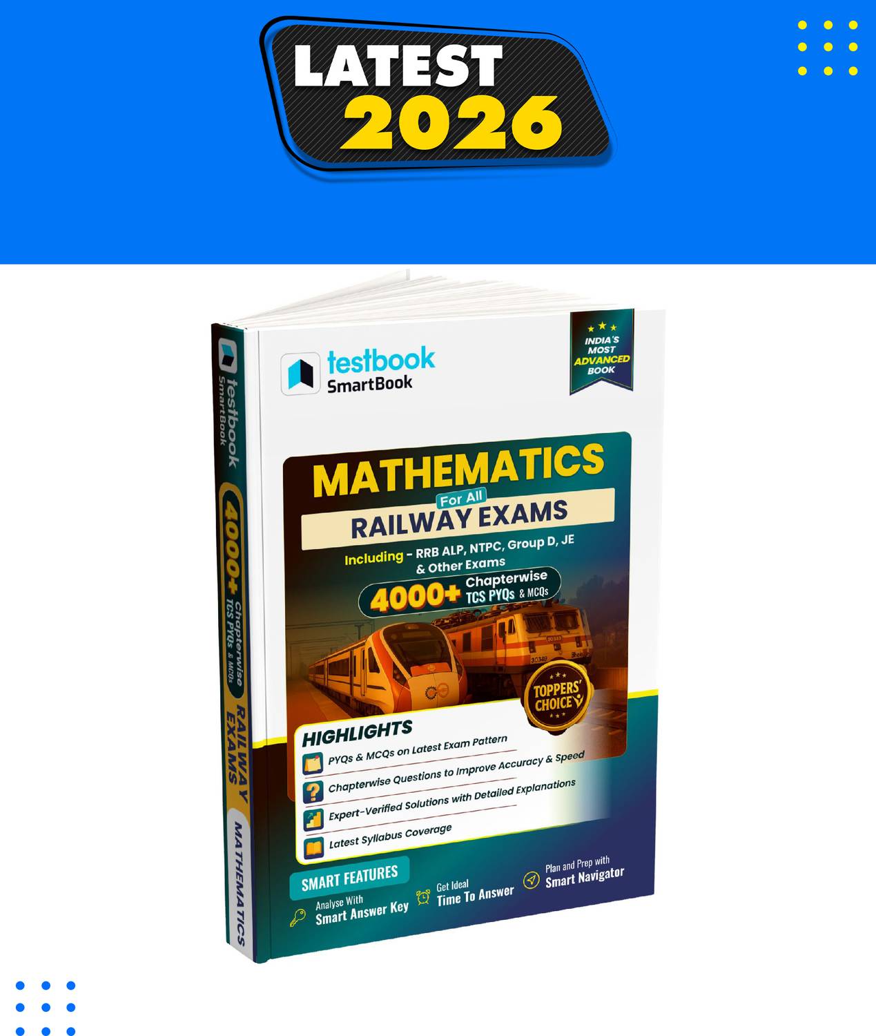 Testbook Edu Solutions Pvt Ltd. Railway: Mathematics 3000+ MCQs