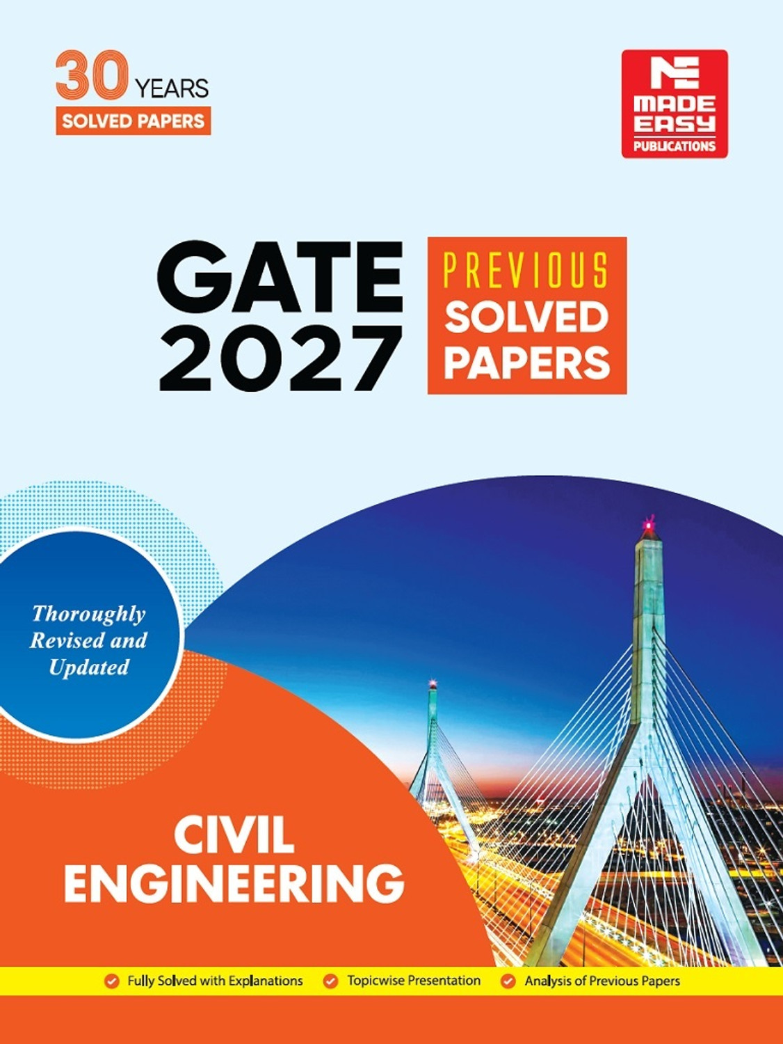 Image of GATE-2027: Civil Engineering Previous Year Solved Papers