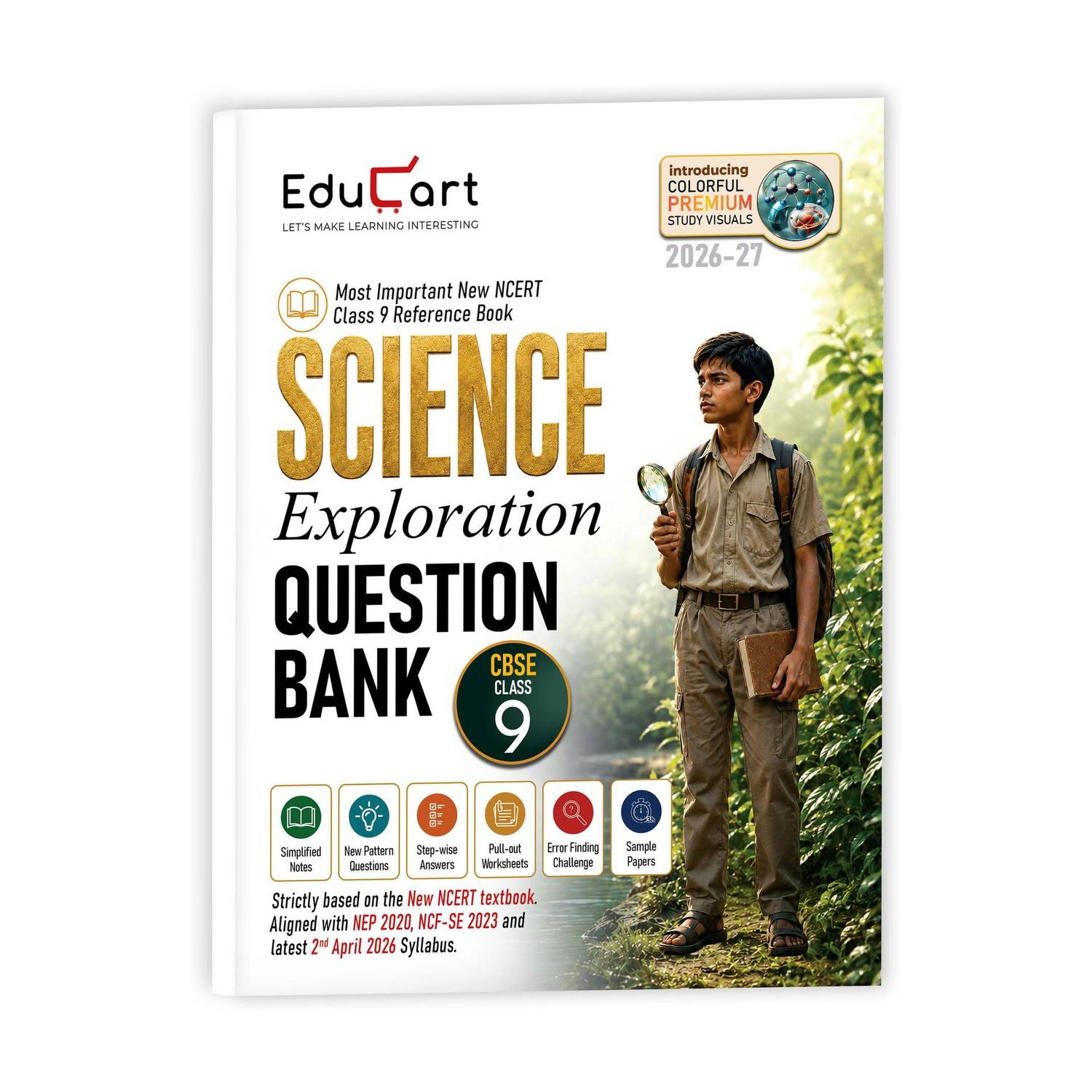 Educart CBSE Class 9 Science Exploration Question Bank 2026-27 - Image 1