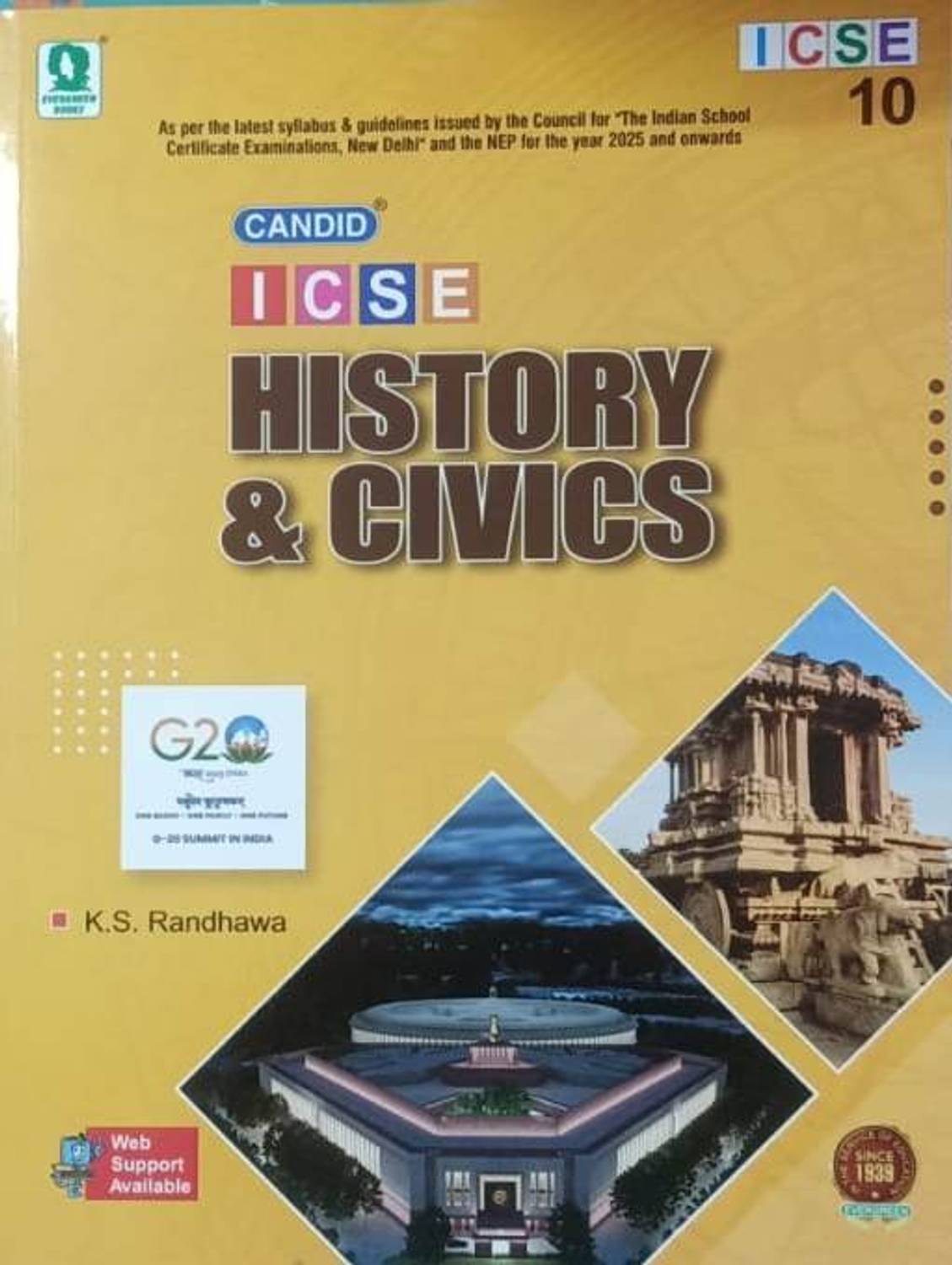 CANDID ICSE HISTORY & CIVICS CLASS-10