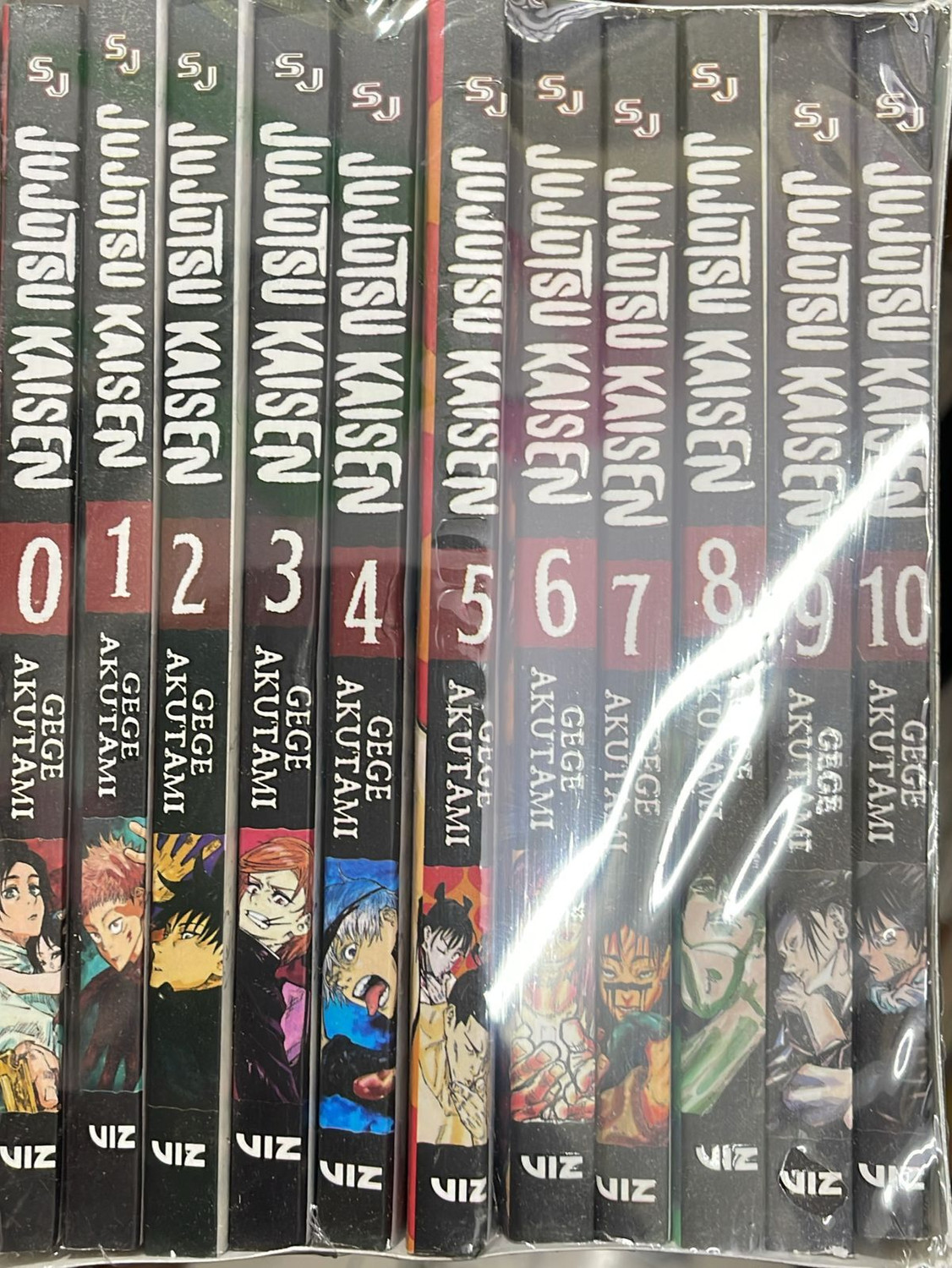 Image of Jujutsu Kaisen Manga Book Set (Volumes : 0-10) Combo of 11 Books