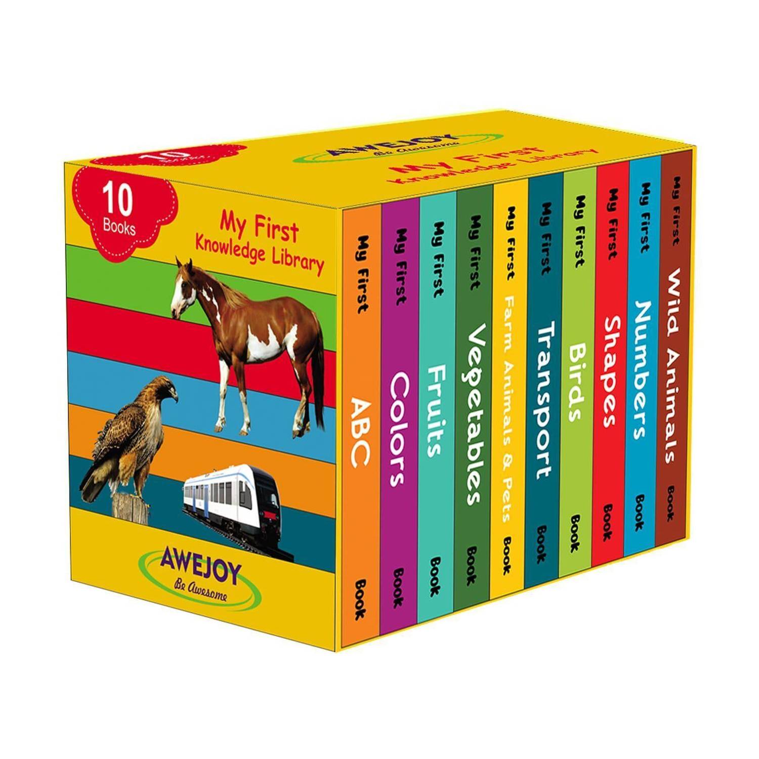 My First Knowledge Library - learning books for kids with 10 Disc