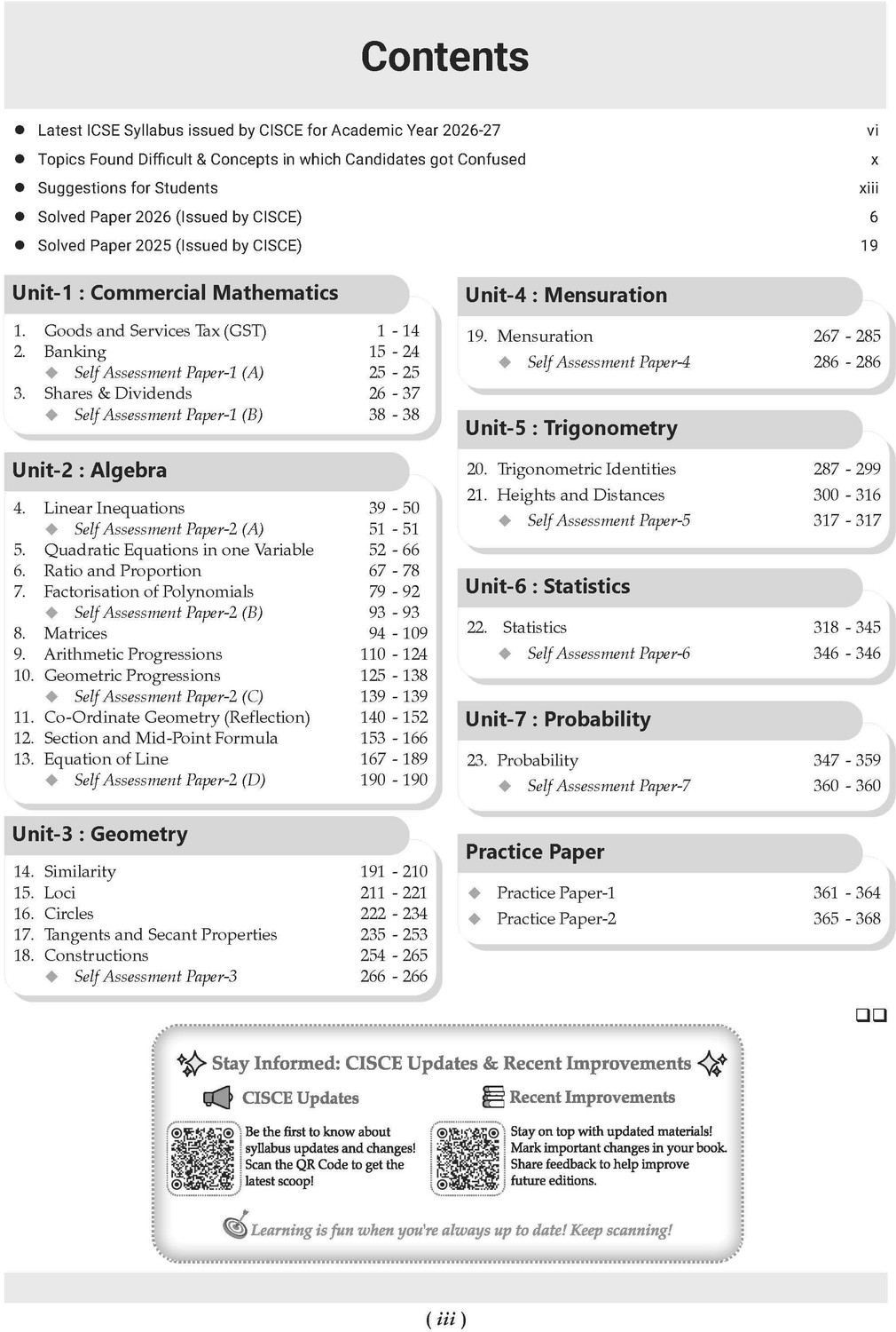 Image of Oswaal ICSE Question Bank Class 10 Physics, Chemistry, Maths& Biology