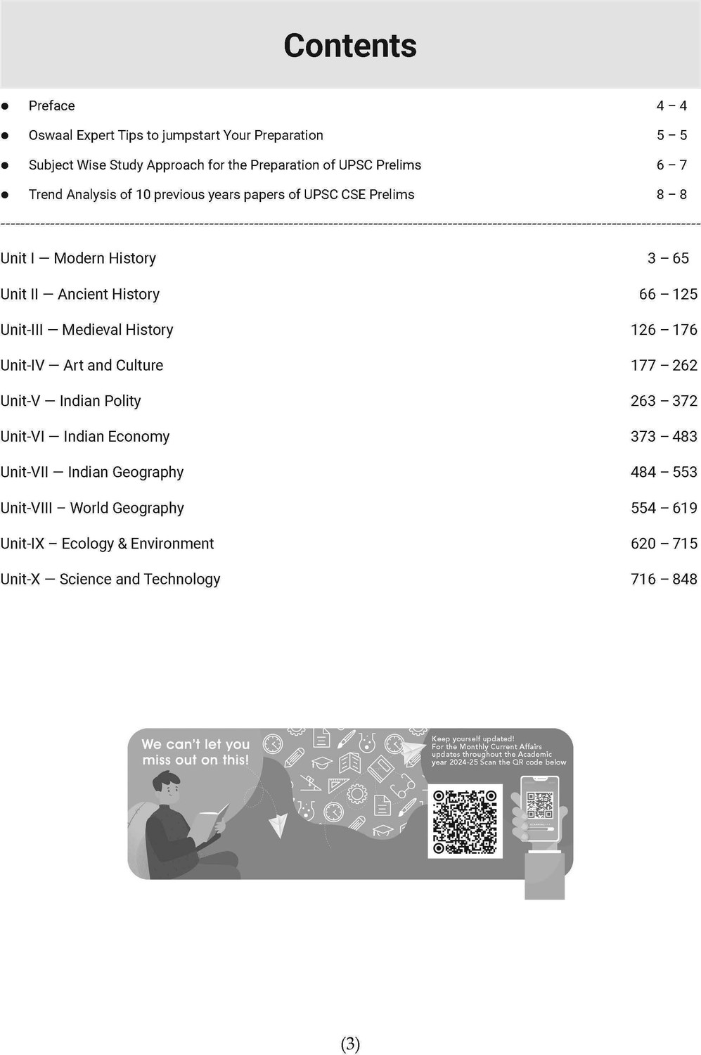 Image of Oswaal General Studies Manual for Upsc Prelims
