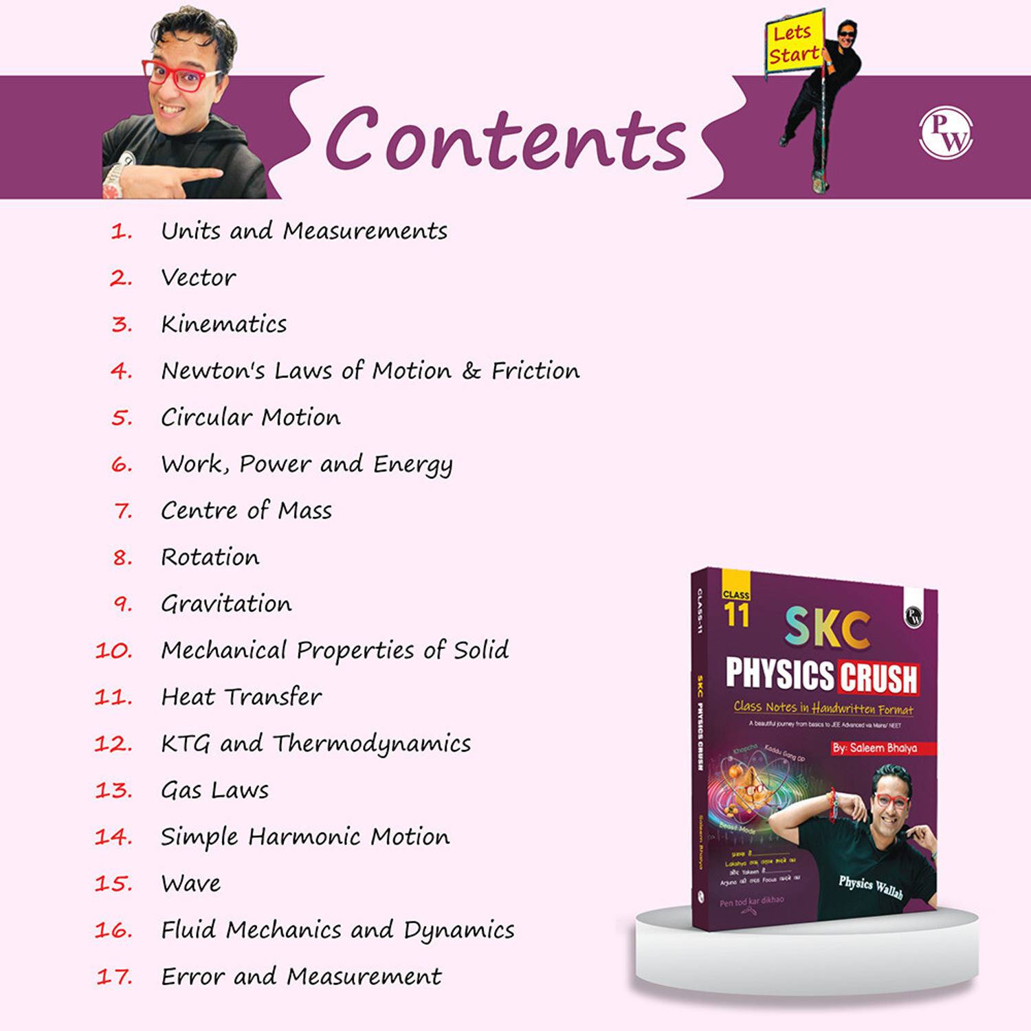 PW SKC Physics Crush Class 11 Notes by Saleem Sir - Image 3