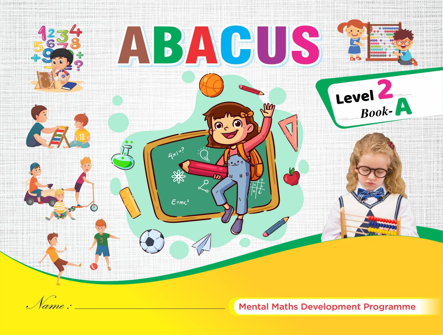 Abacus Book Level 2 A_B (Total 2 Books)