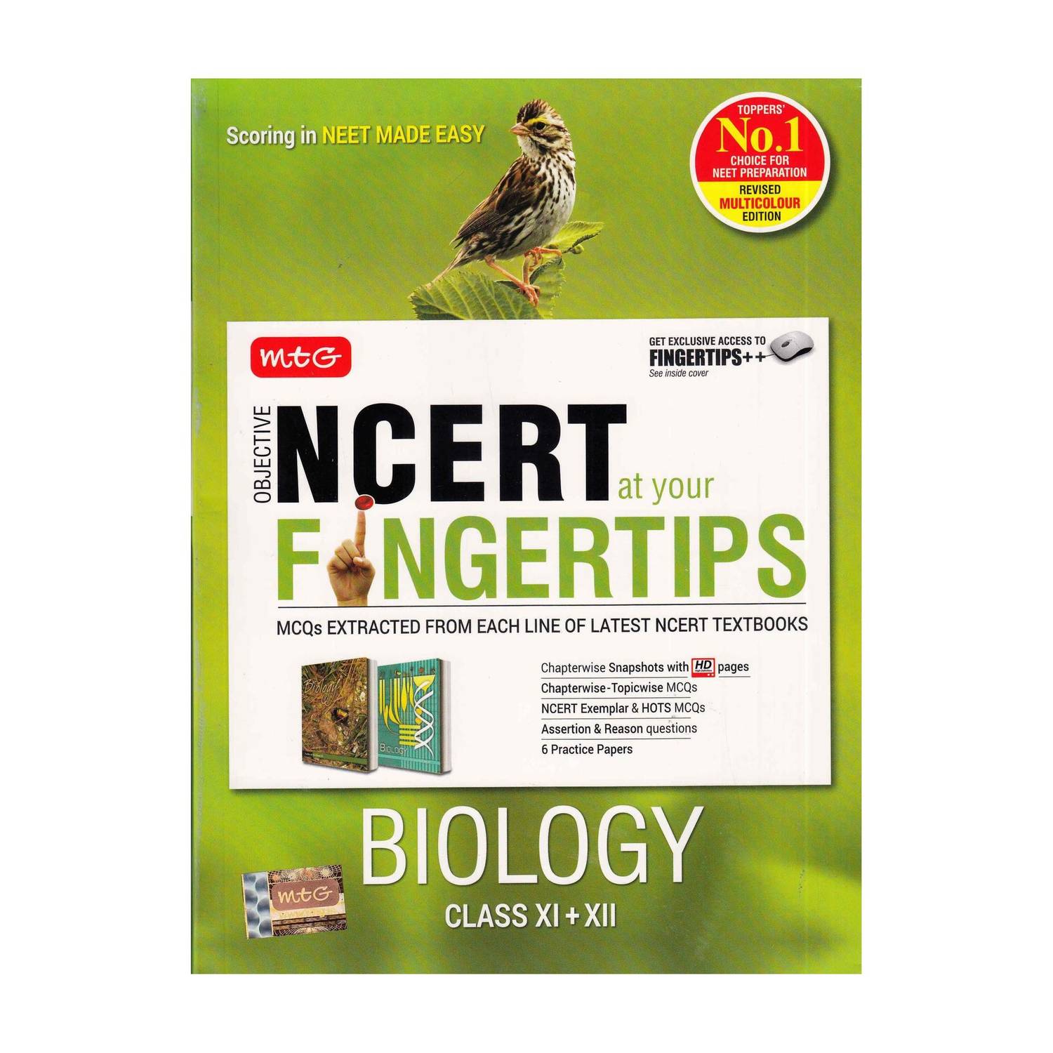 Objective Ncert at Your Fingertips for Neet-Aiims - Biology