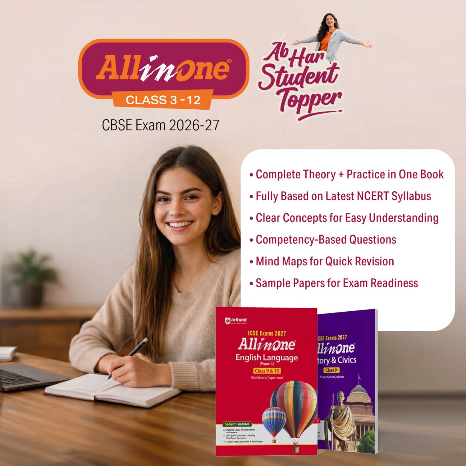 Arihant All in One Mathematics Part-1 Class 9 for CBSE 2026-27 - Image 4
