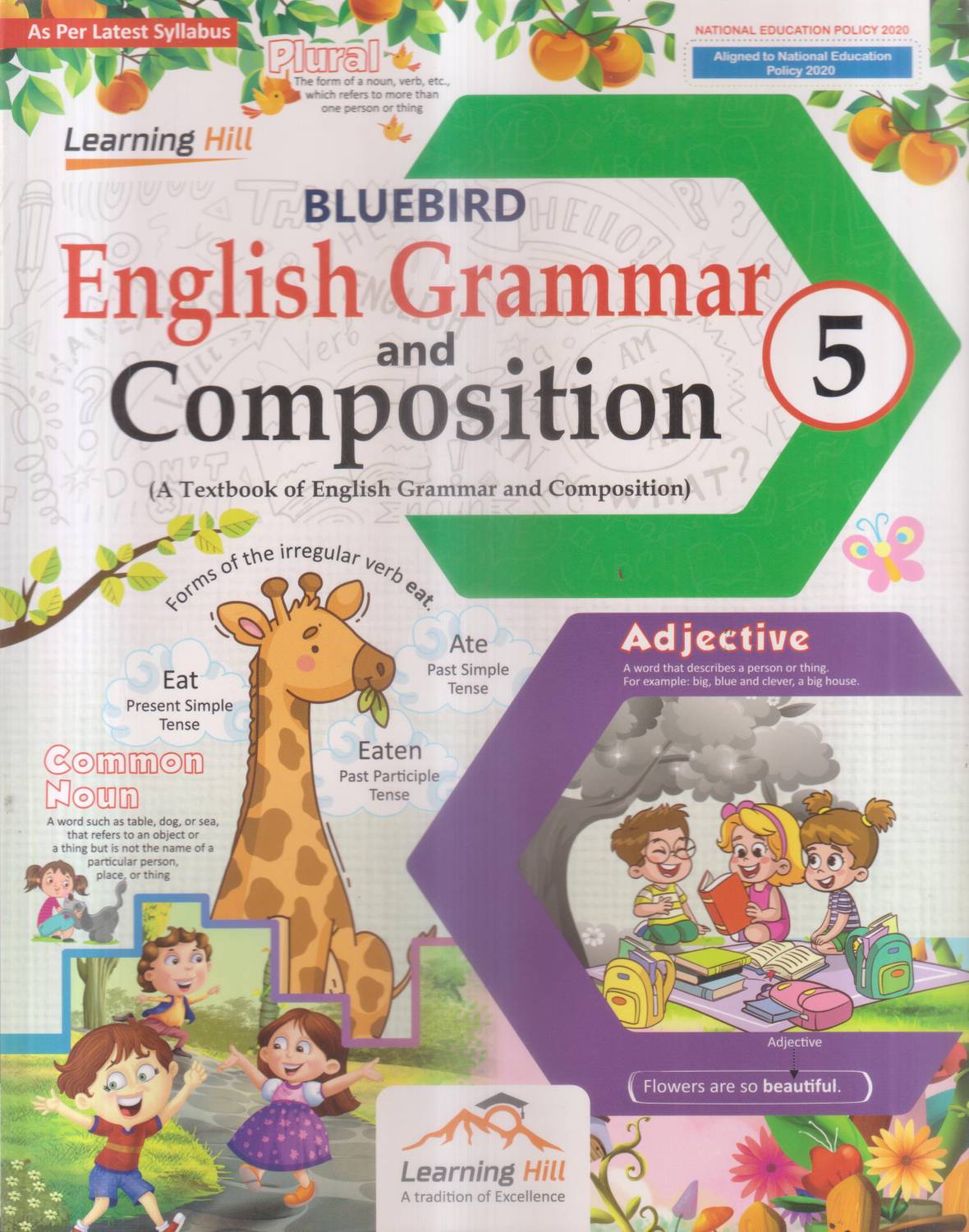 Bluebird English Grammar and Composition (Class 5)