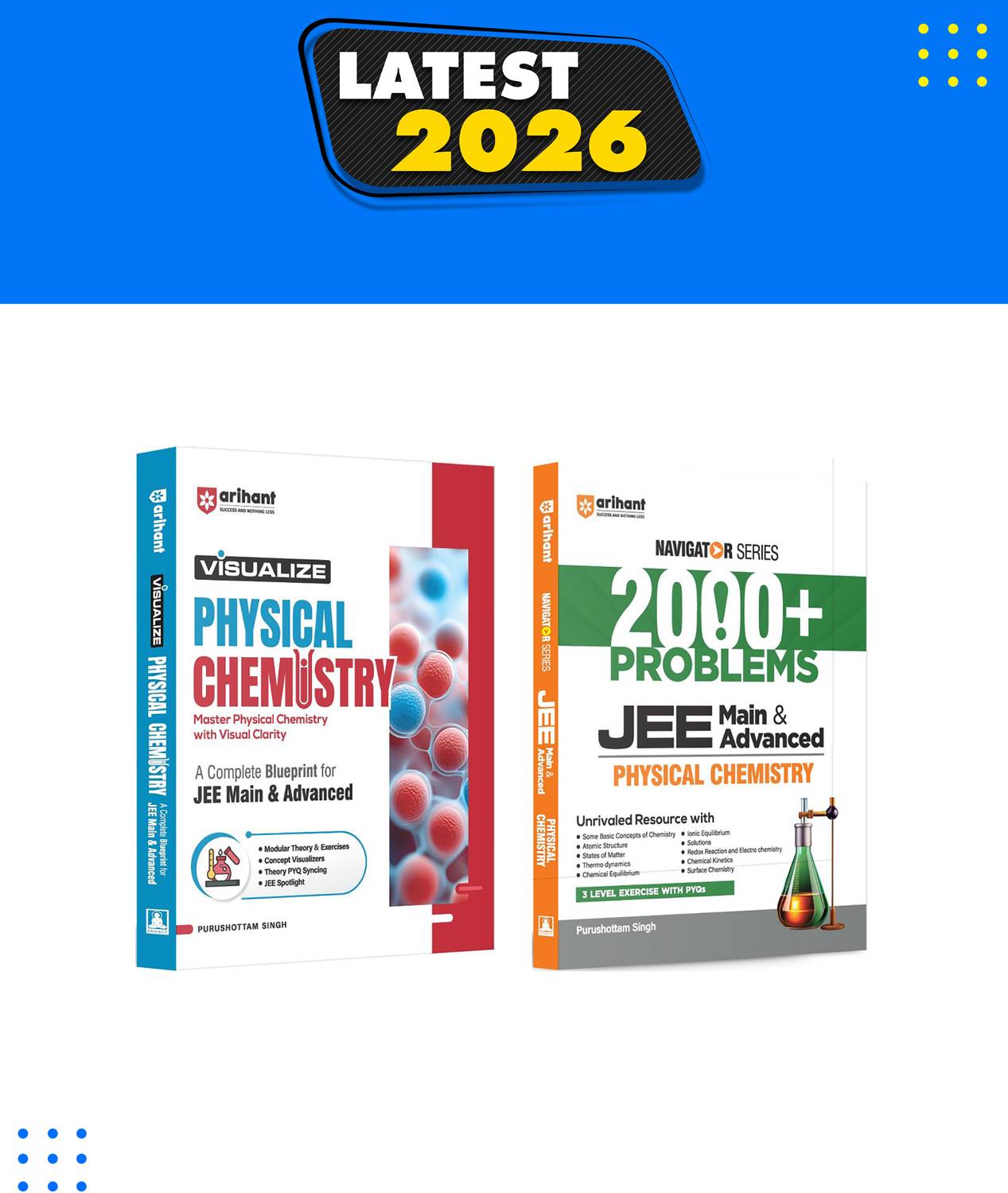 ANNU REV PHYS CHEM v48 1997 物理化学年次学術雑誌 Arihant JEE Main & Advanced 2026-2027 Physical Chemistry Combo