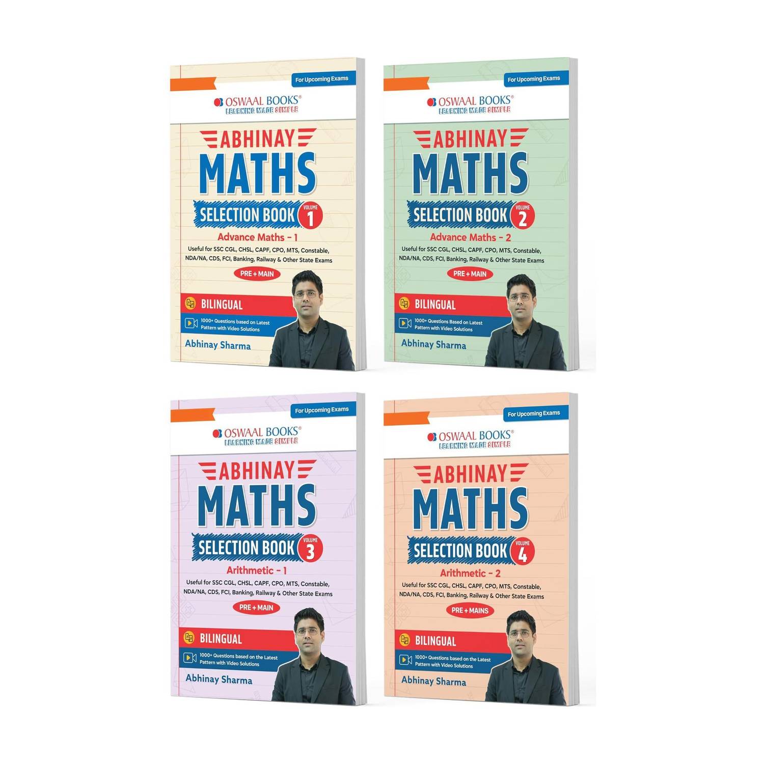 Abhinay Maths Selection Book by Oswaal - Image 1