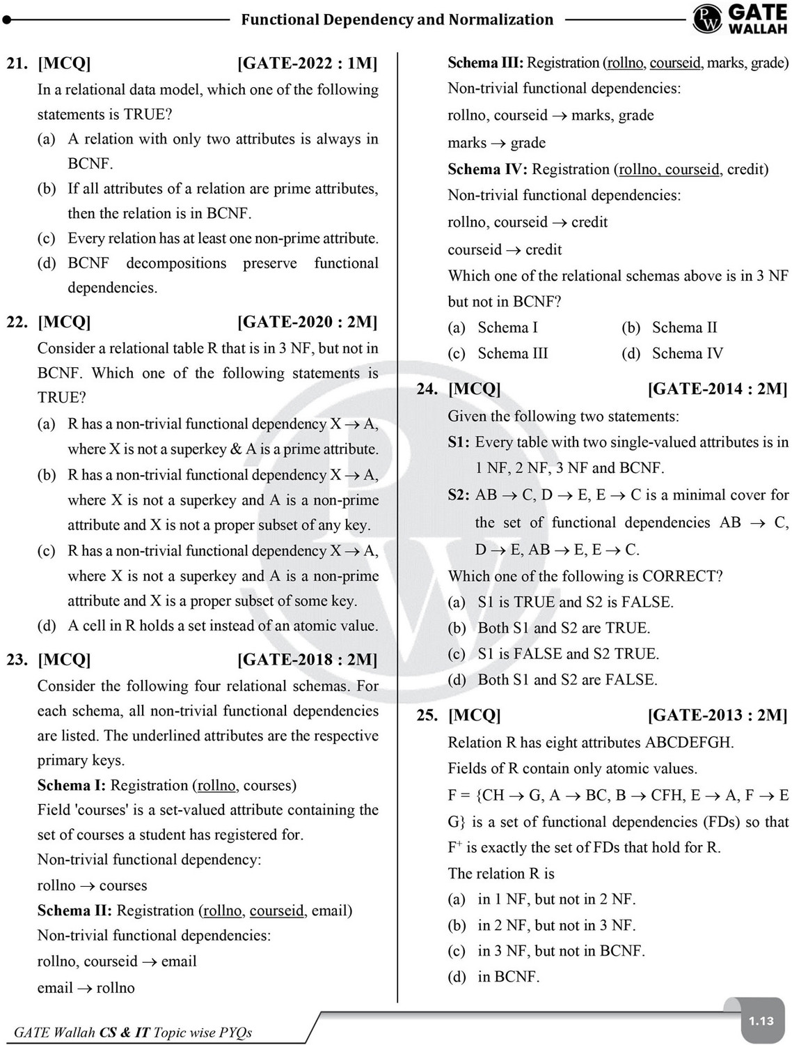 Image of PW GATEWALLAH CS & IT and Engineering Maths & General Aptitude PYQ Combo 2027