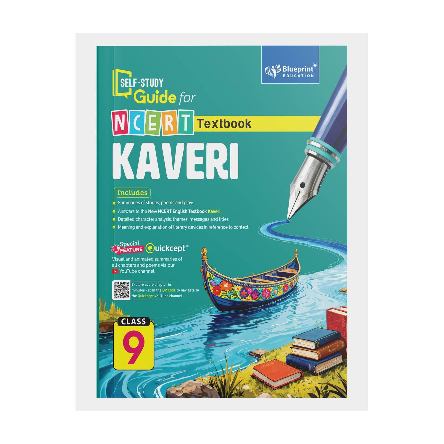Blueprint Kaveri Class 9 Self Study Guied NCERT English Textbook Based on New Syllbus