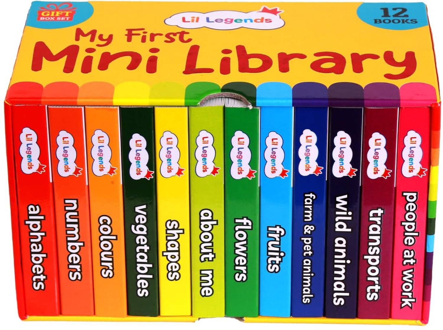 Lil Legends My First Mini Library Vol 1 - Box Set of 12 Early