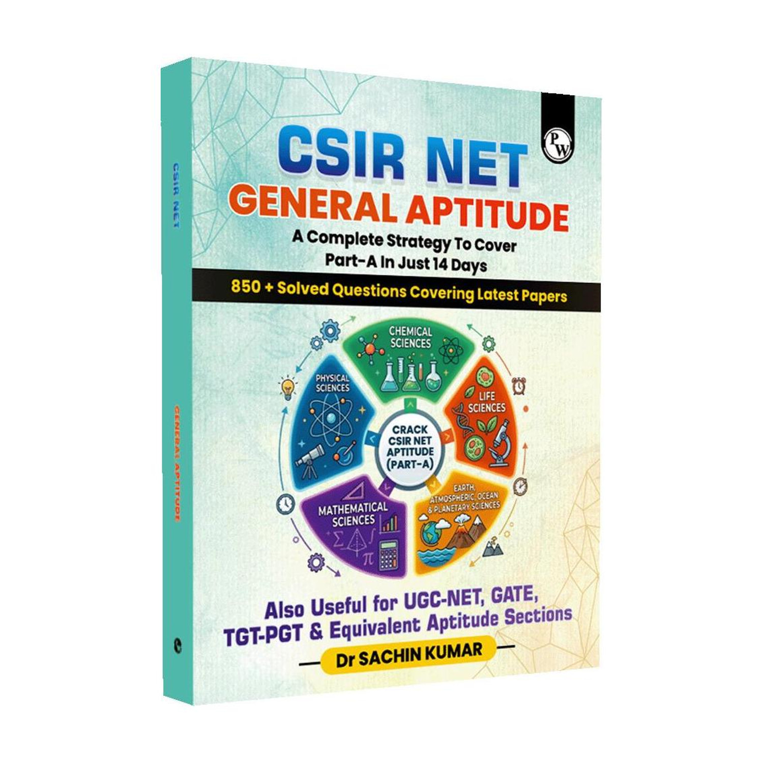 Image of PW CSIR NET Paper 1 General Aptitude Book By Sachin Sir For June 2026 Exams (Paperback, PW)