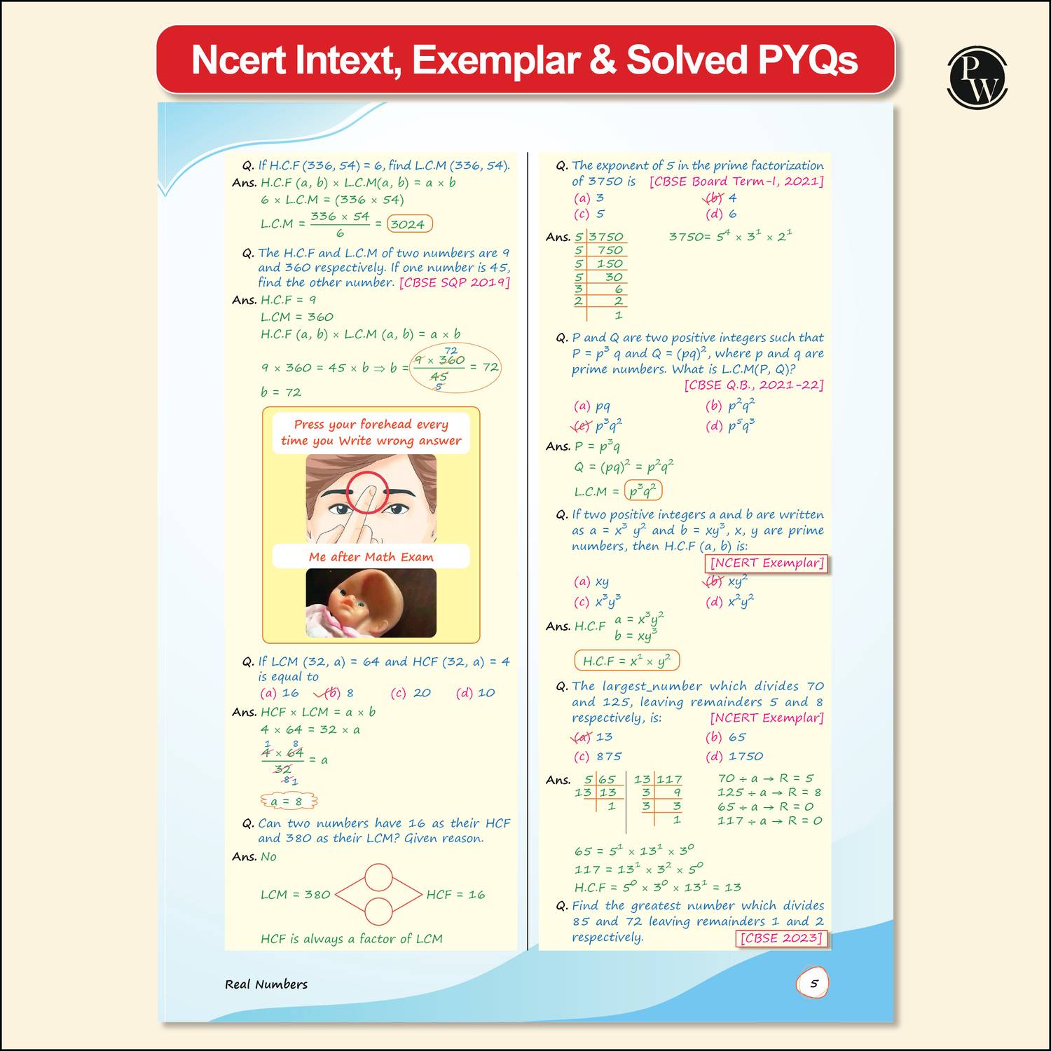 PW Class 10 Maths Made Easy Notes by Ritik Mishra - Image 5