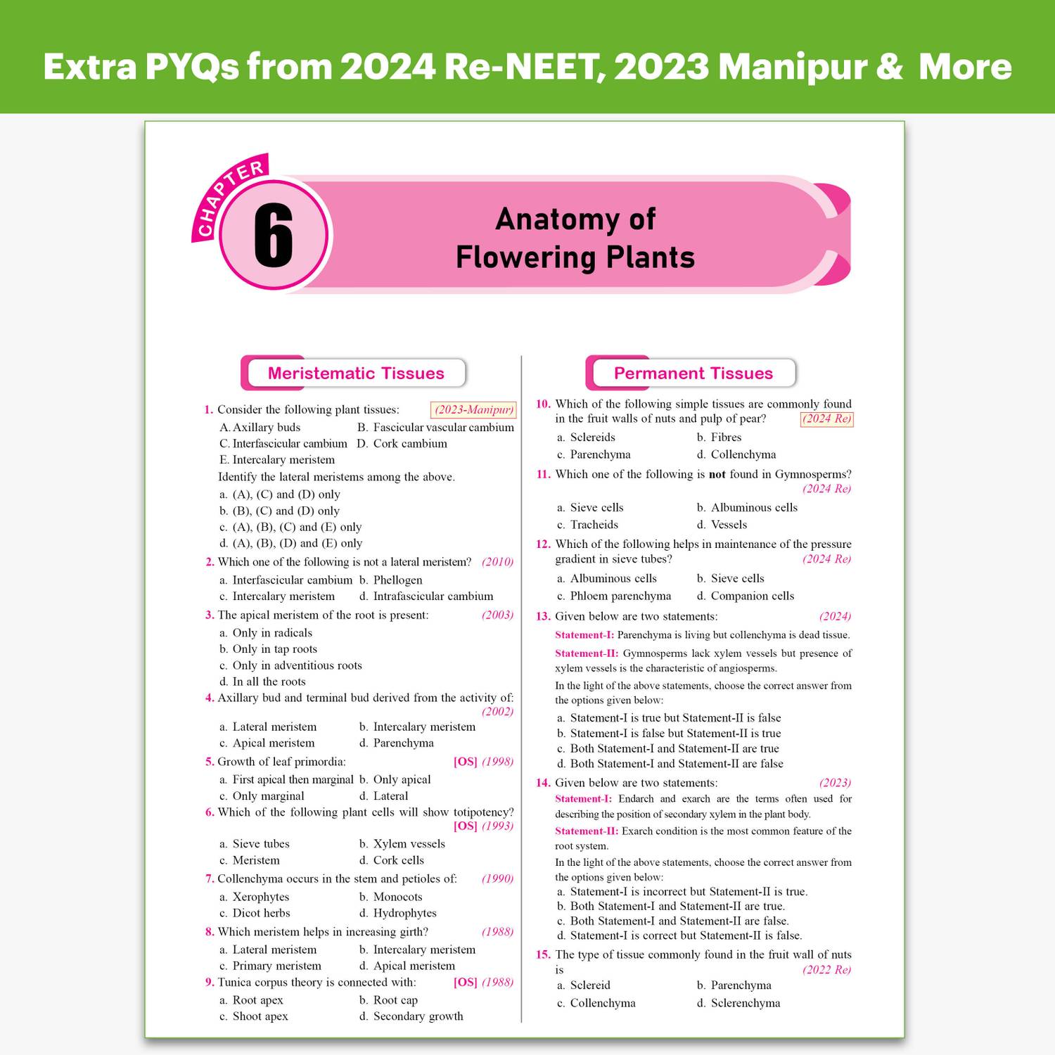 PW NEET PYQ 39 Years Physics, Chemistry, Biology Combo Set of 3 Books - Image 5