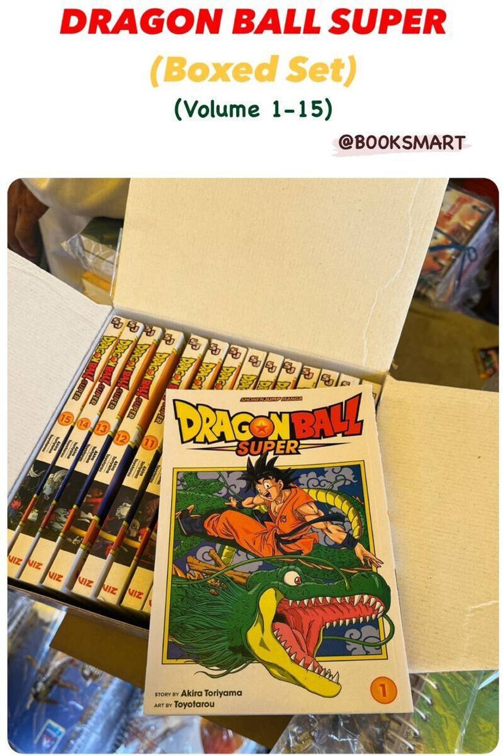 Dragon Ball Super Boxed Set (Volume 1-15): Buy Dragon Ball Super