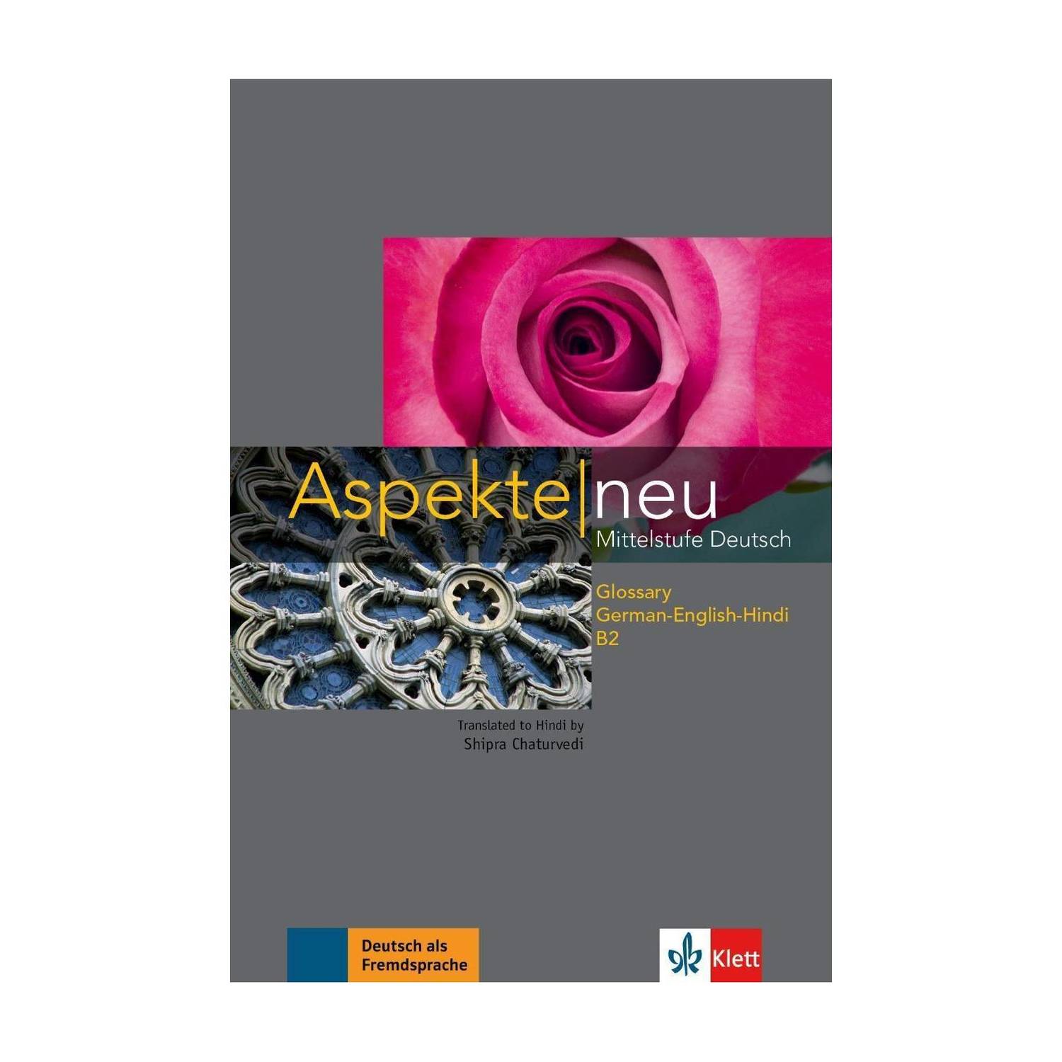 Aspekte Neu B2 Plus Glossary German - English - Hindi