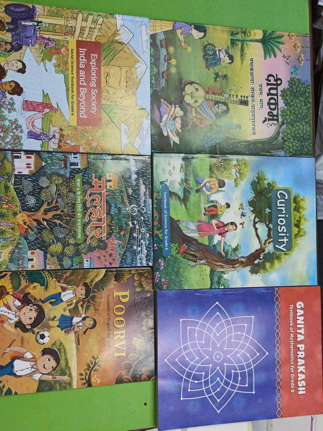 6th ncert set 6 books