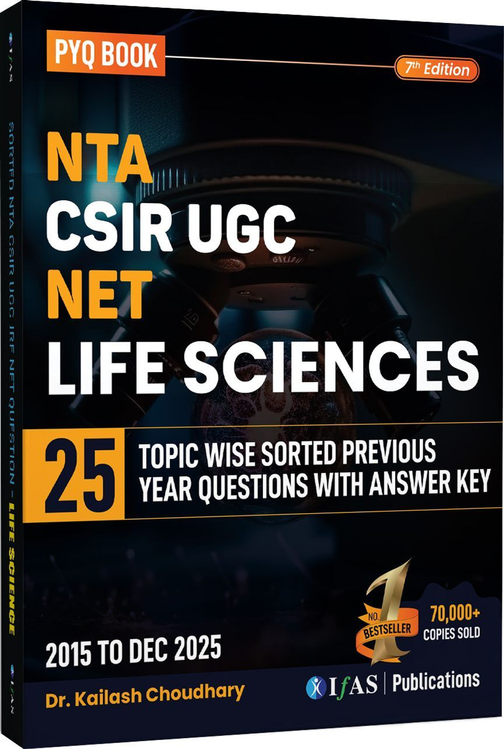 Image of CSIR NET Life science PYQ Book | Previous Year Solved Papers - 2026 | 11 Years (2014- Dec 2025) Topic-Wise Sorted PYQ with Detailed Explanation | Best Seller of NTA CSIR UGC NET /JRF, GATE Life Science MCQ Practice Book in India | Two Brothers Publication