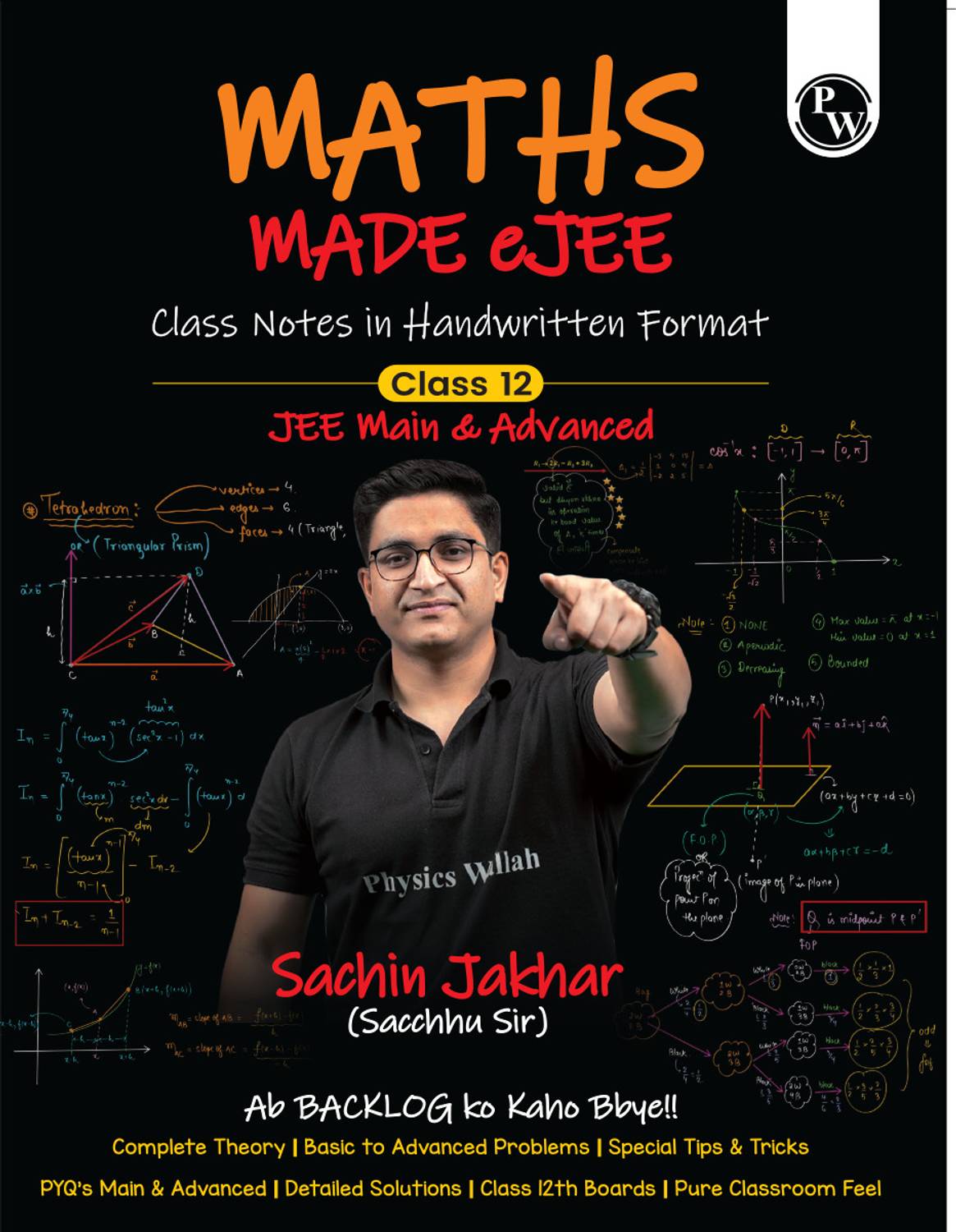 Physics PW Maths Made EJEE Class 12 Handwritten Notes - Image 1