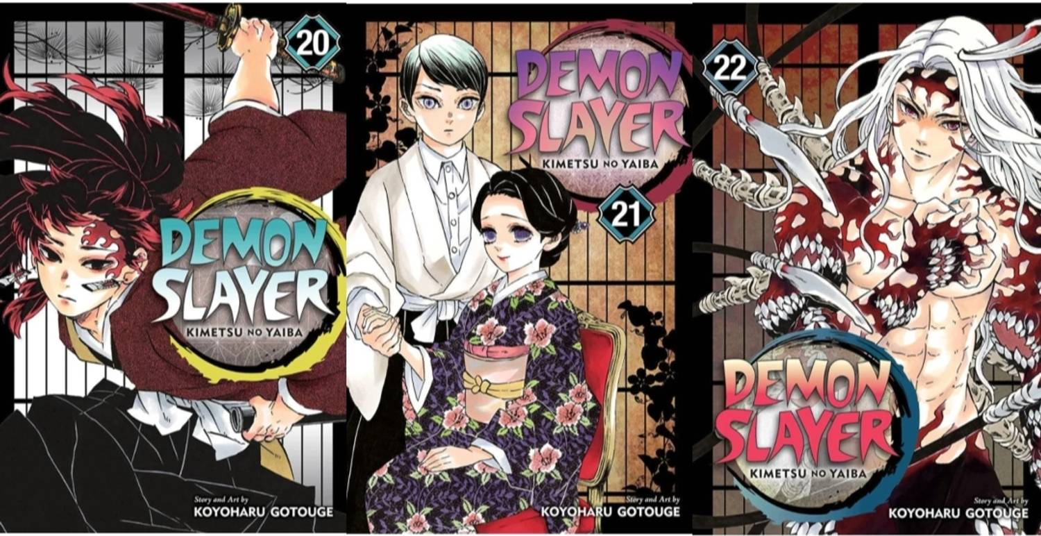 Demon slayer vol 20,21 and 22: Buy Demon slayer vol 20,21 and 22