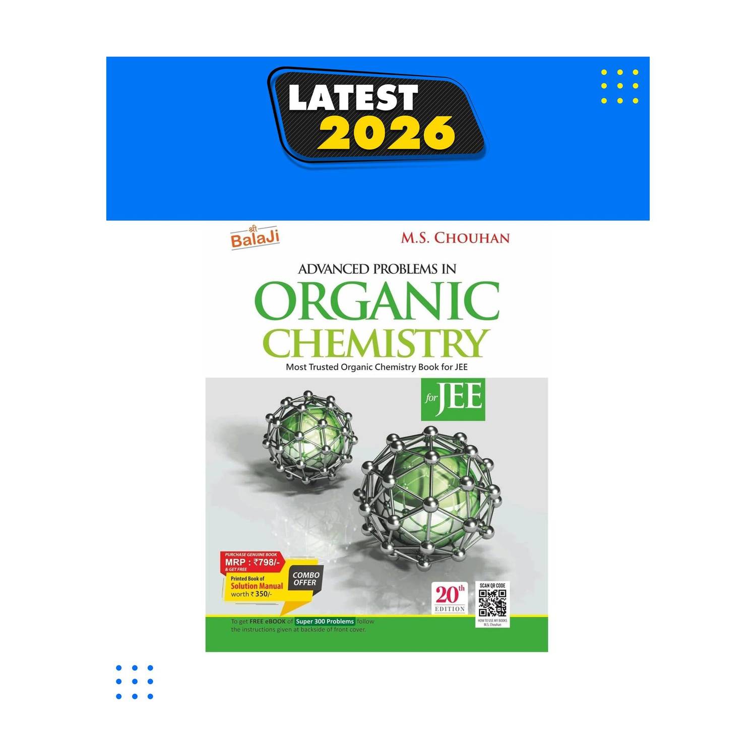 Advanced Problems in Organic Chemistry for JEE (EditionTwentieth